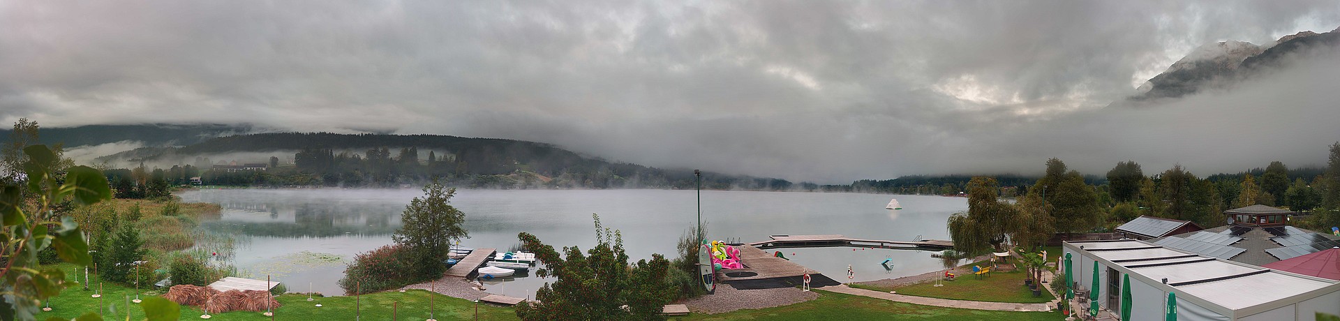 Archiv Foto Webcam Pressegger See bei Hermagor