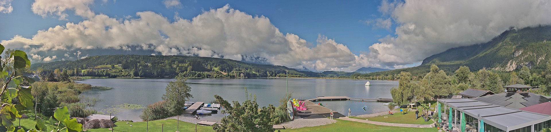 Archiv Foto Webcam Pressegger See bei Hermagor