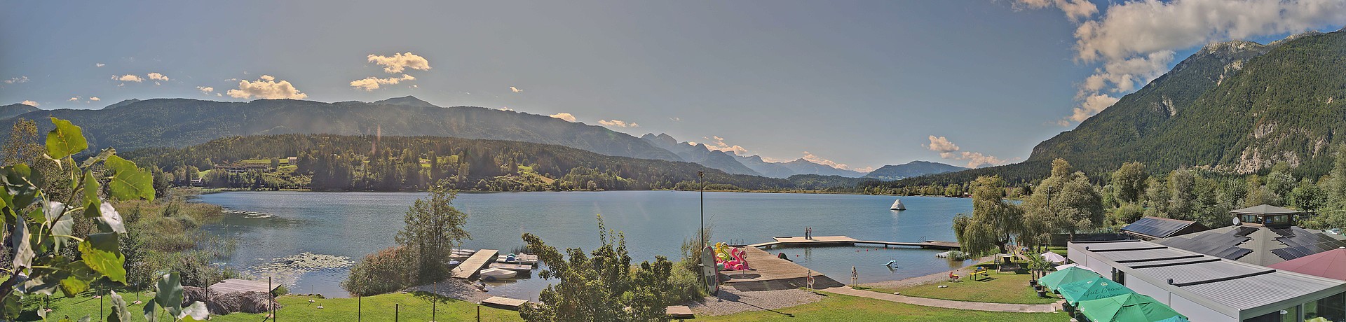 Archiv Foto Webcam Pressegger See bei Hermagor