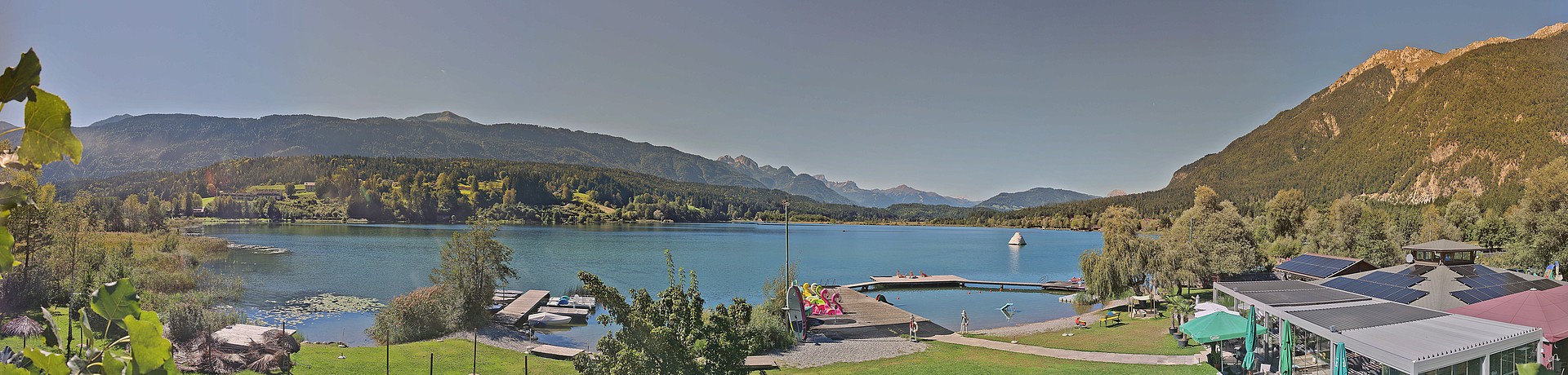 Archiv Foto Webcam Pressegger See bei Hermagor