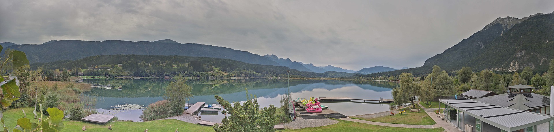 Archiv Foto Webcam Pressegger See bei Hermagor