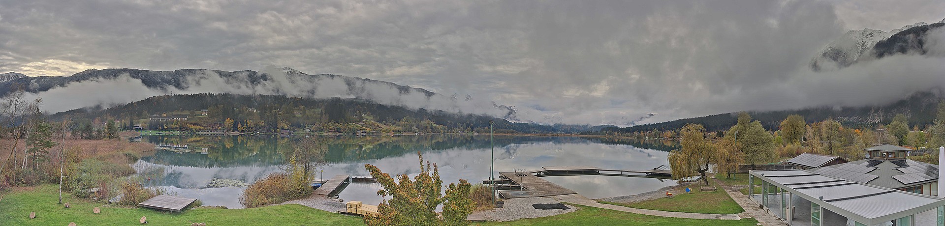 Archived image Webcam Lake Presseggersee