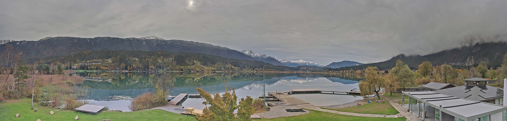 Archived image Webcam Lake Presseggersee