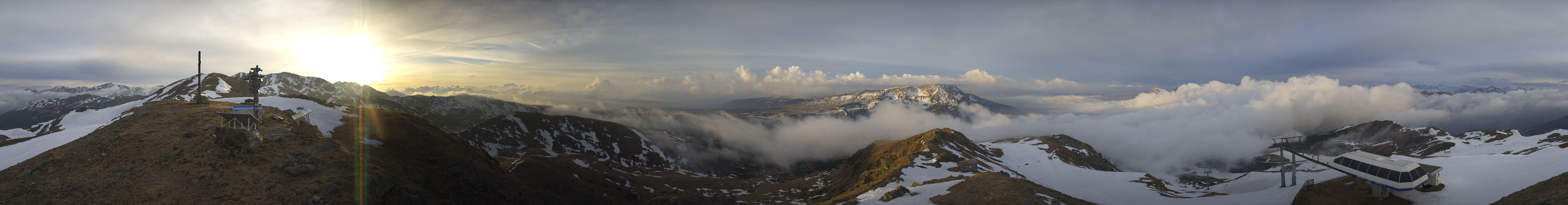 Archiv Foto Webcam Reinswald: Bergpanorama