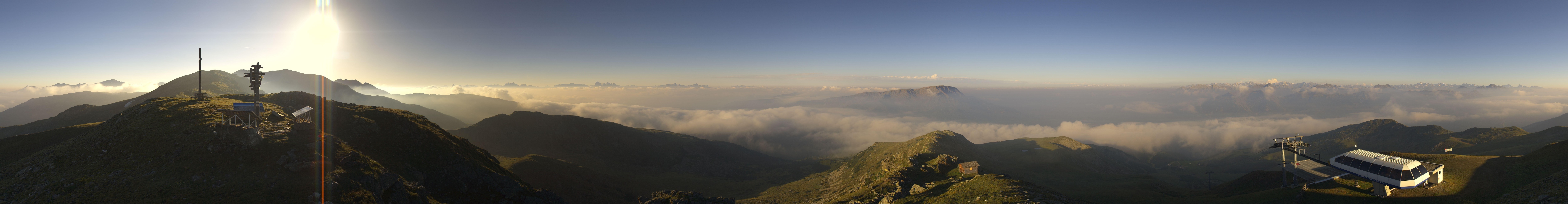 Archiv Foto Webcam Reinswald: Bergpanorama