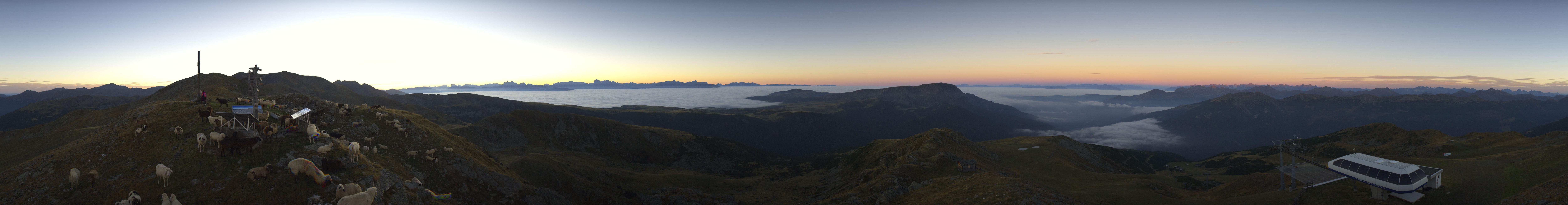 Archiv Foto Webcam Reinswald: Bergpanorama