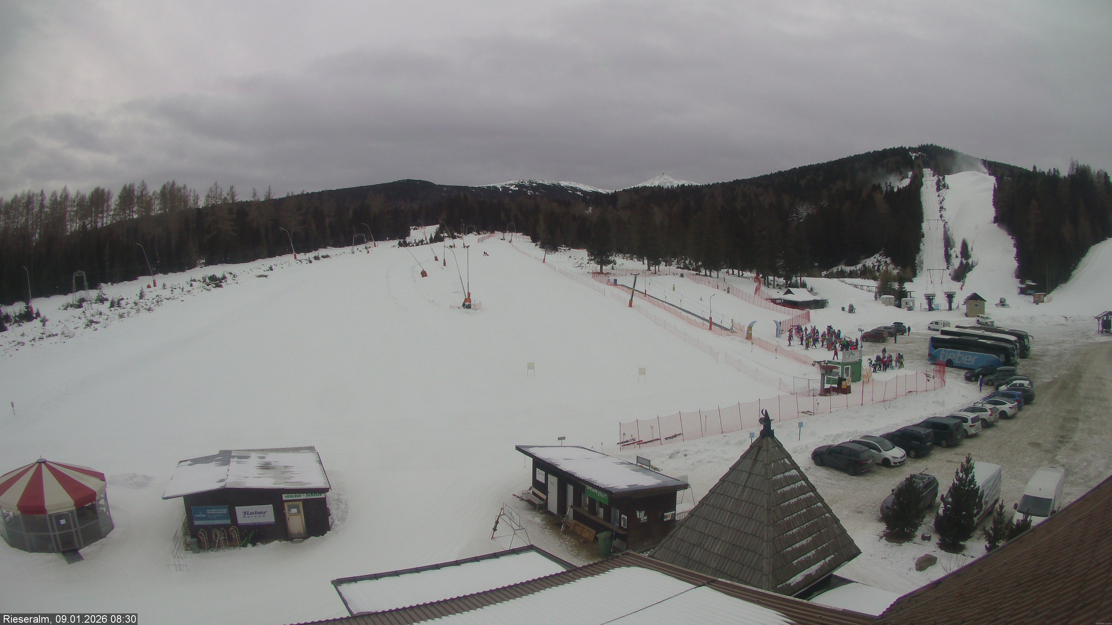 Archiv Foto Webcam Rieseralm im Zirbenland