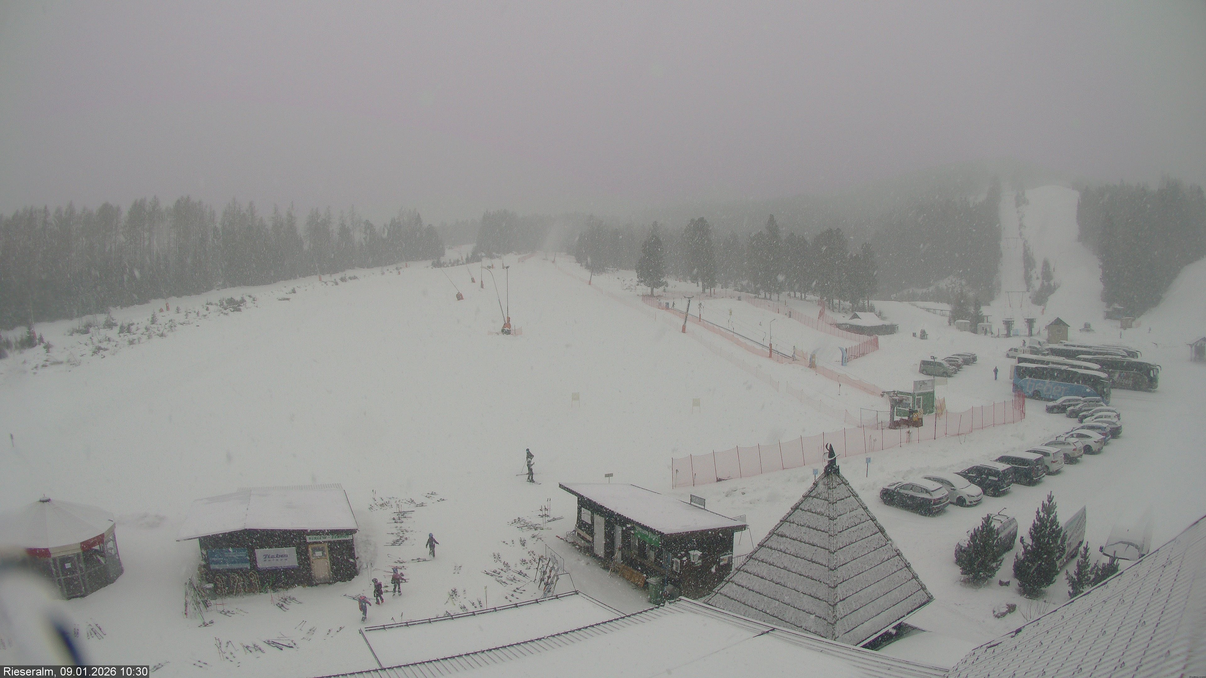 Archiv Foto Webcam Rieseralm im Zirbenland