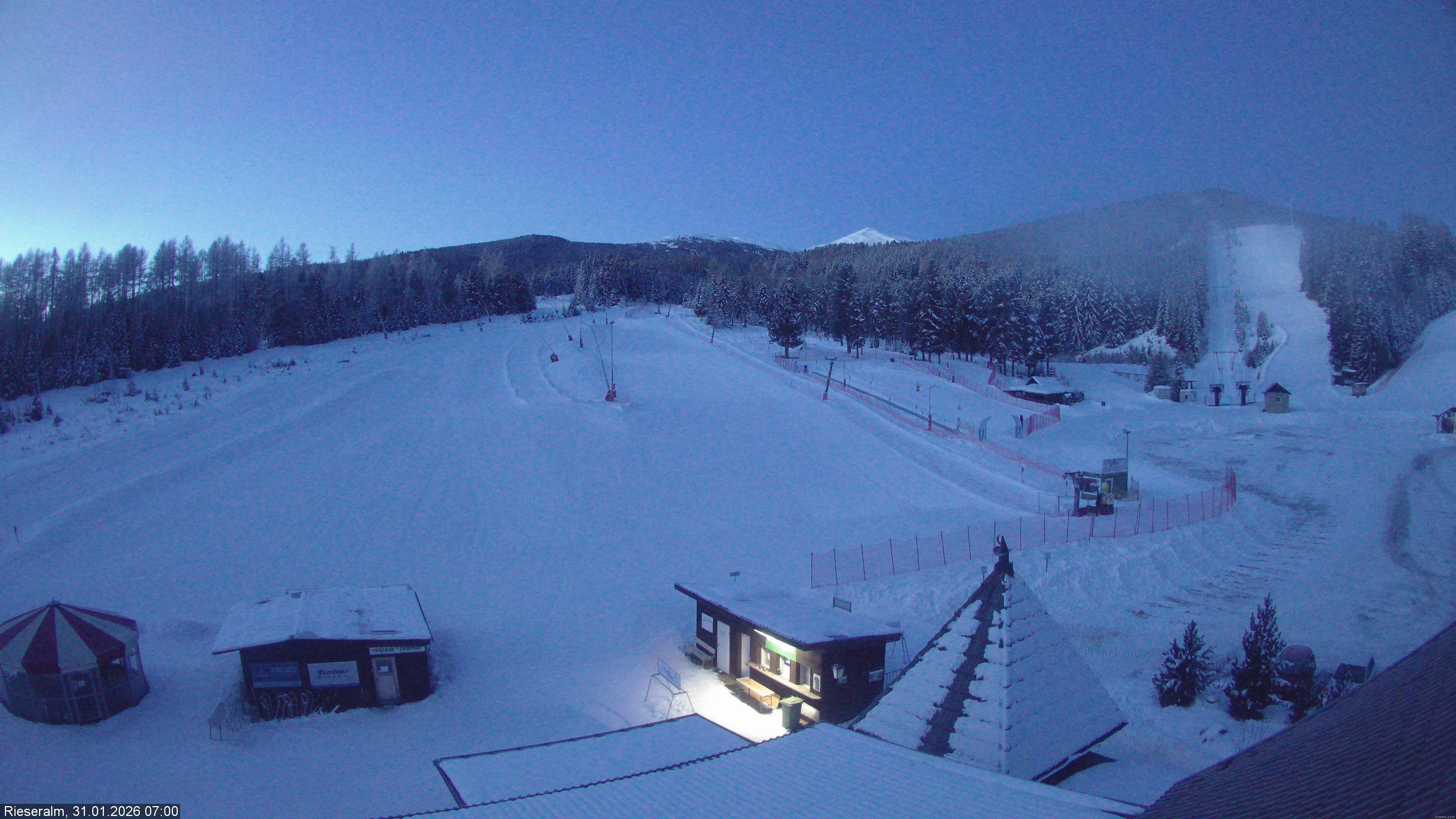 Archiv Foto Webcam Rieseralm im Zirbenland