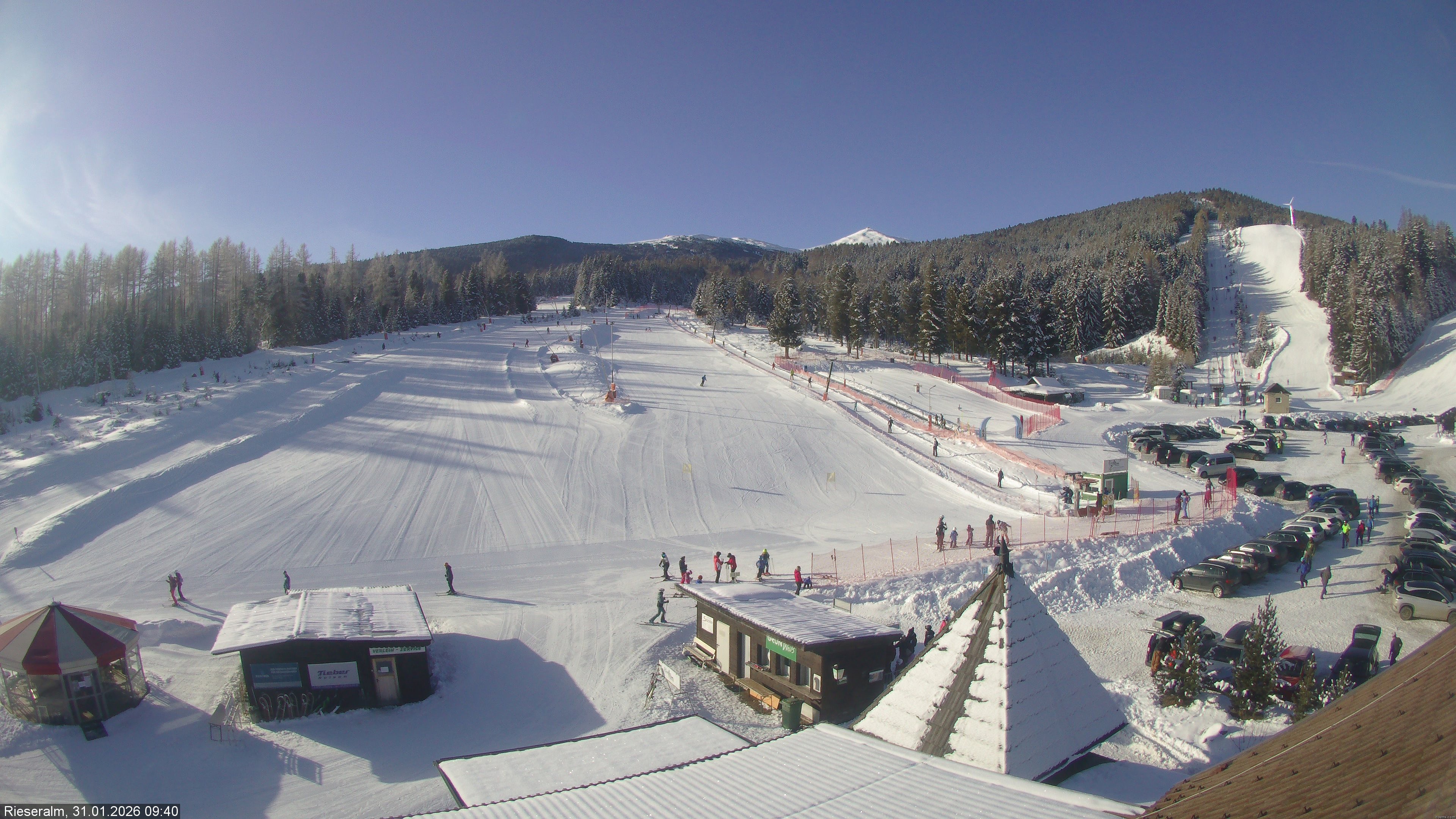 Archiv Foto Webcam Rieseralm im Zirbenland