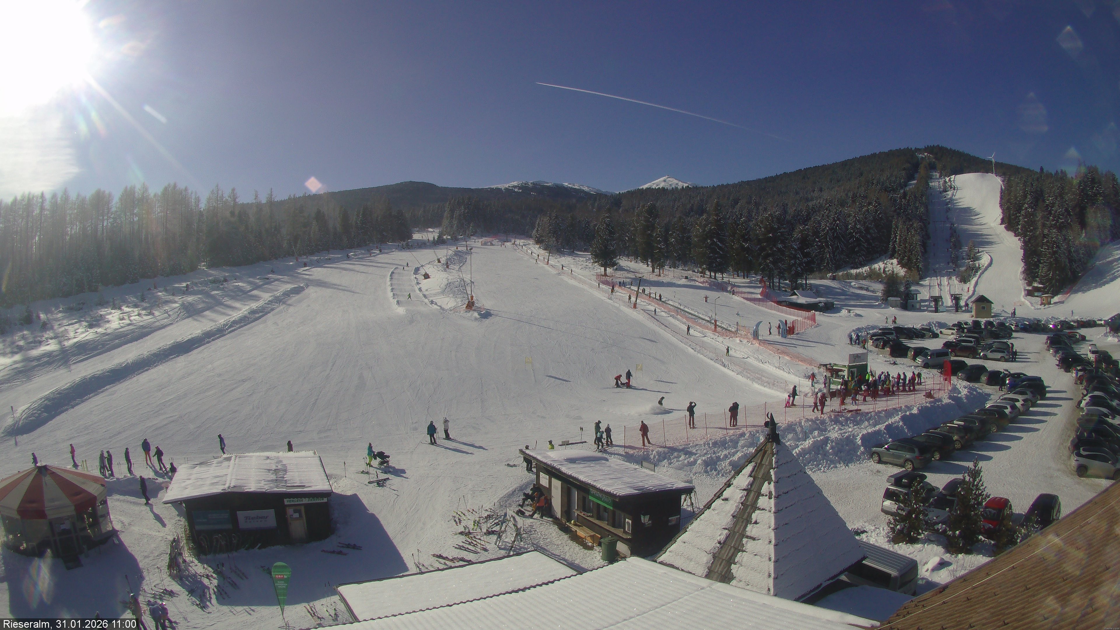 Archiv Foto Webcam Rieseralm im Zirbenland