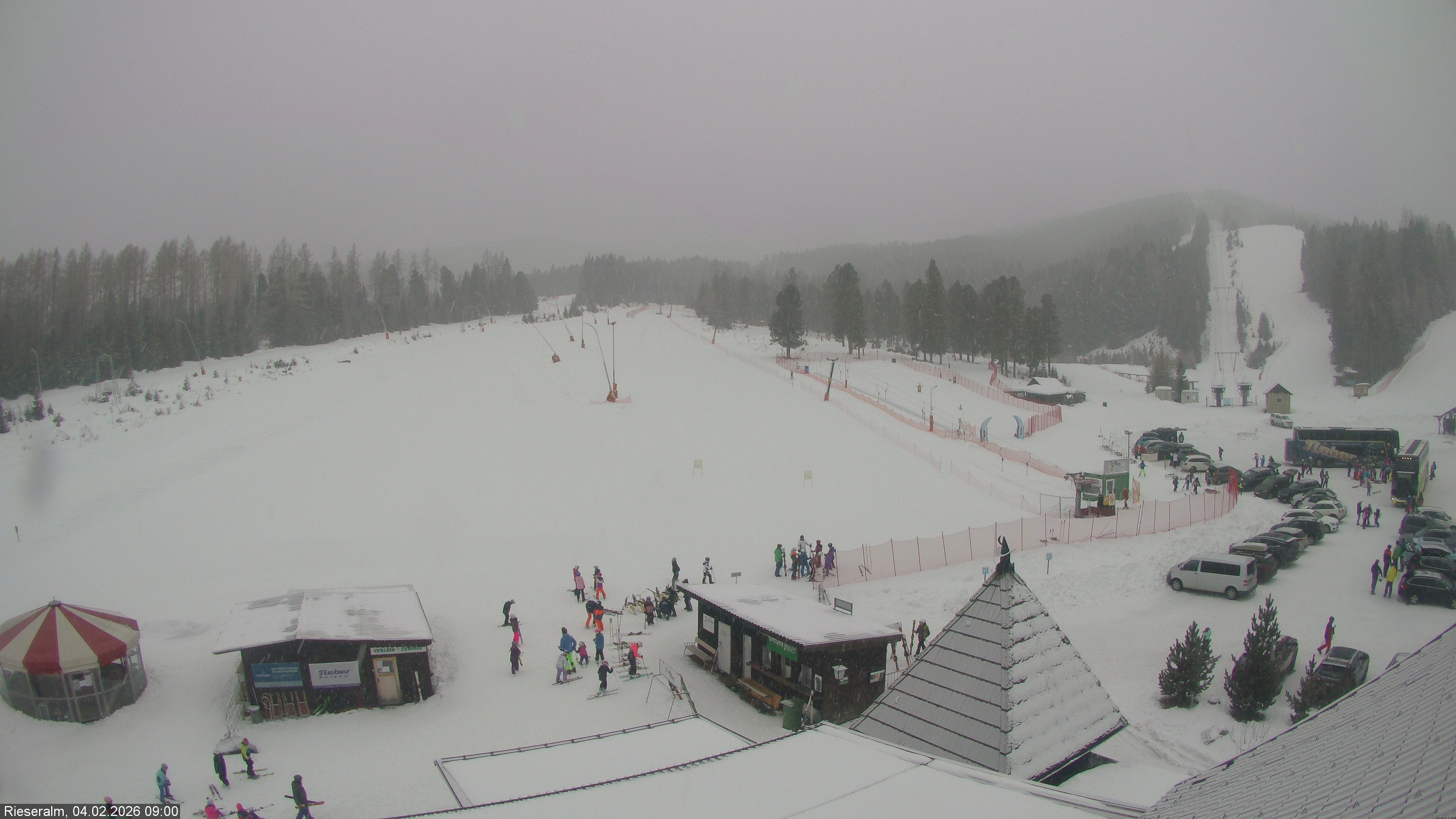 Archiv Foto Webcam Rieseralm im Zirbenland