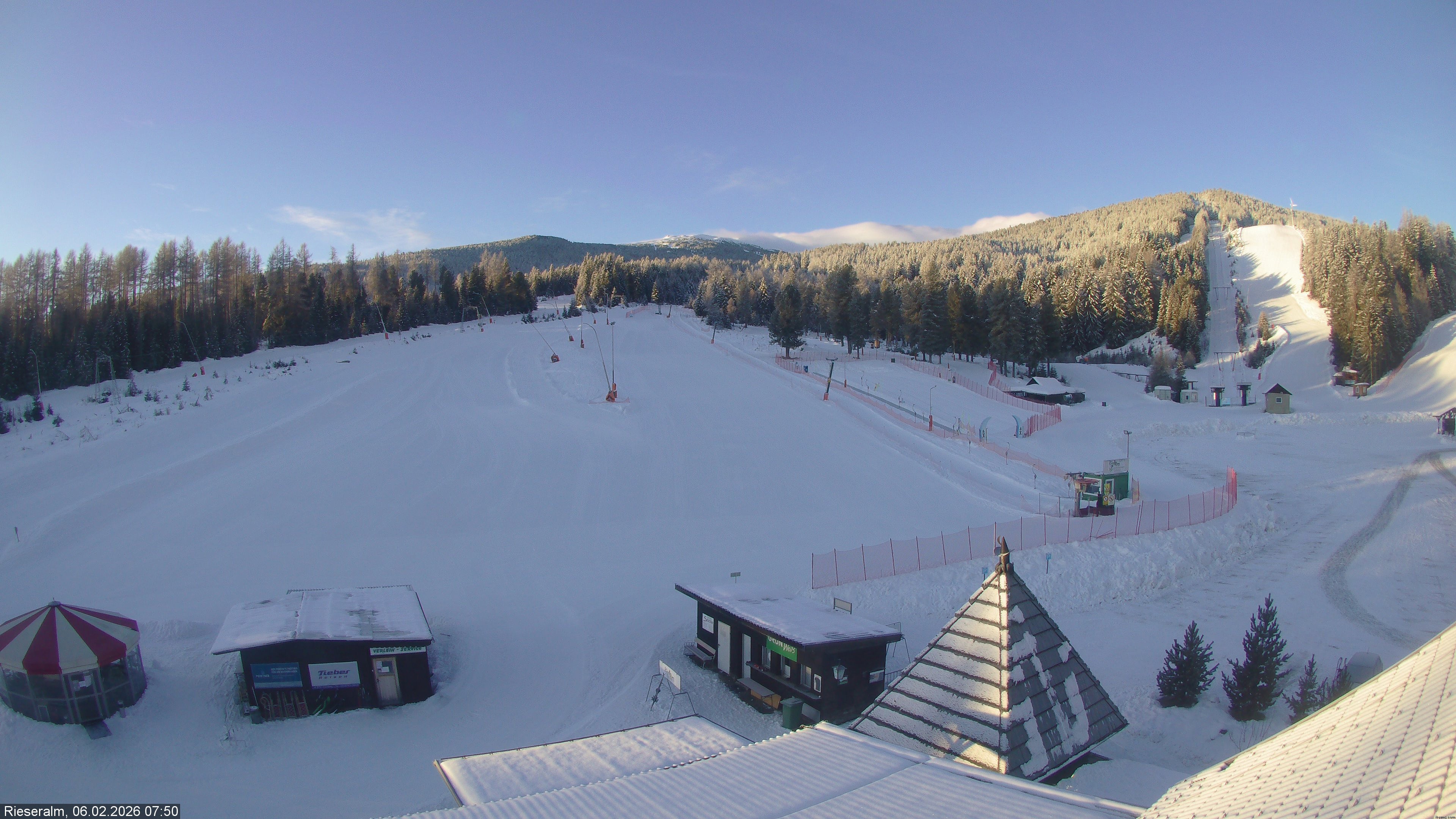 Archiv Foto Webcam Rieseralm im Zirbenland