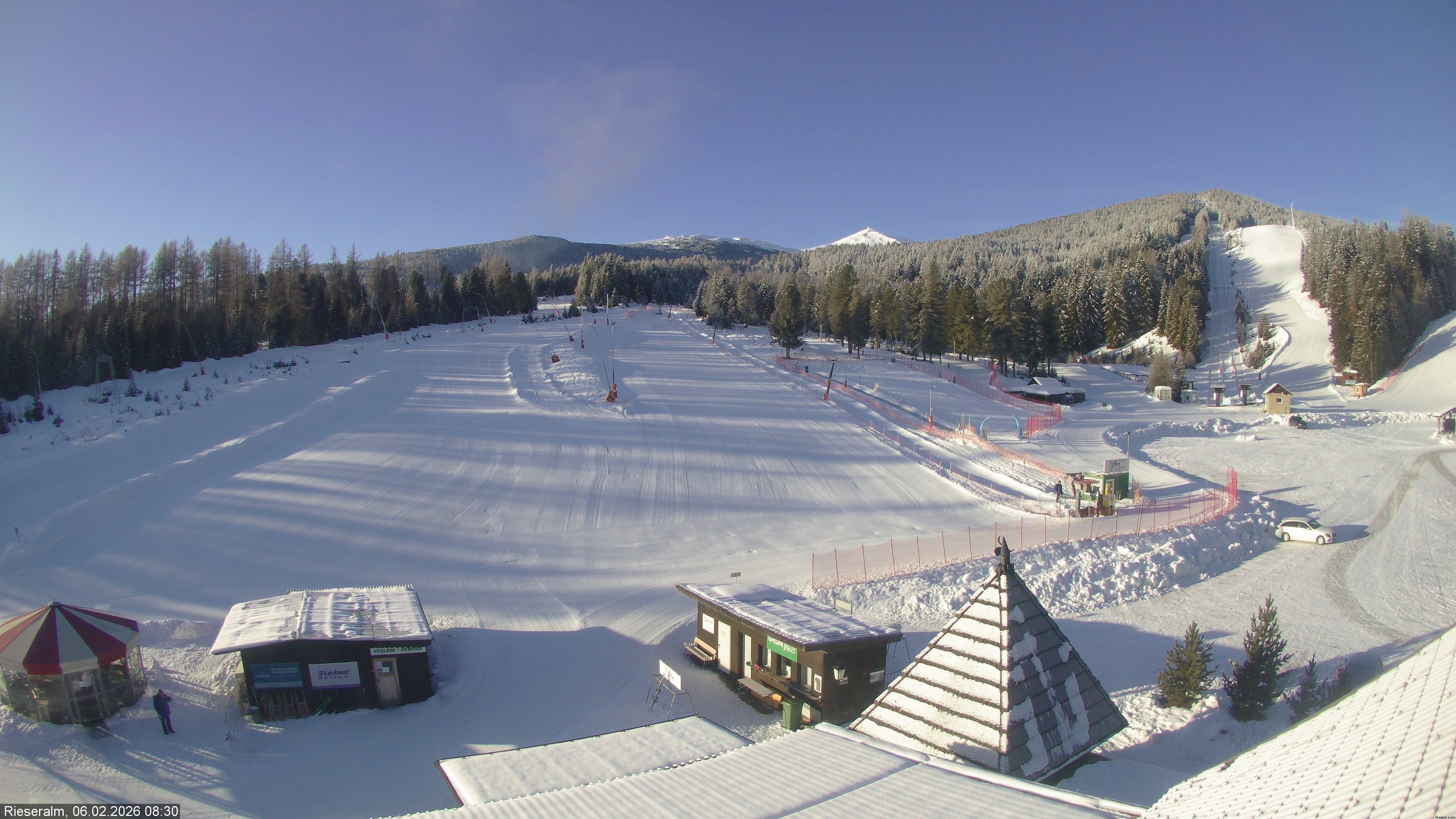 Archiv Foto Webcam Rieseralm im Zirbenland