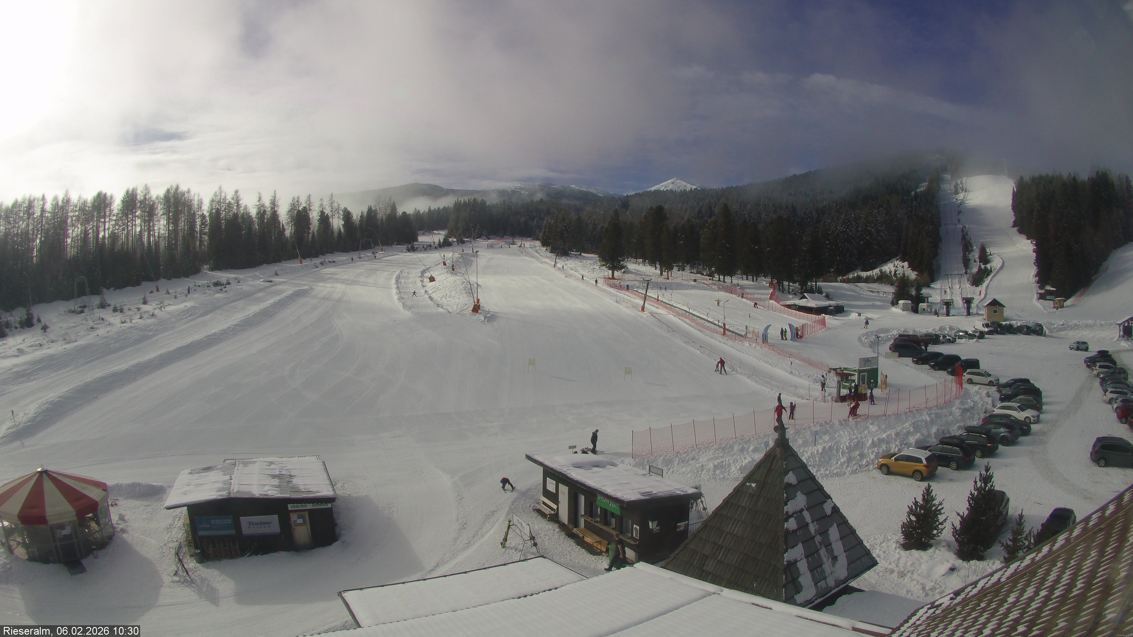 Archiv Foto Webcam Rieseralm im Zirbenland