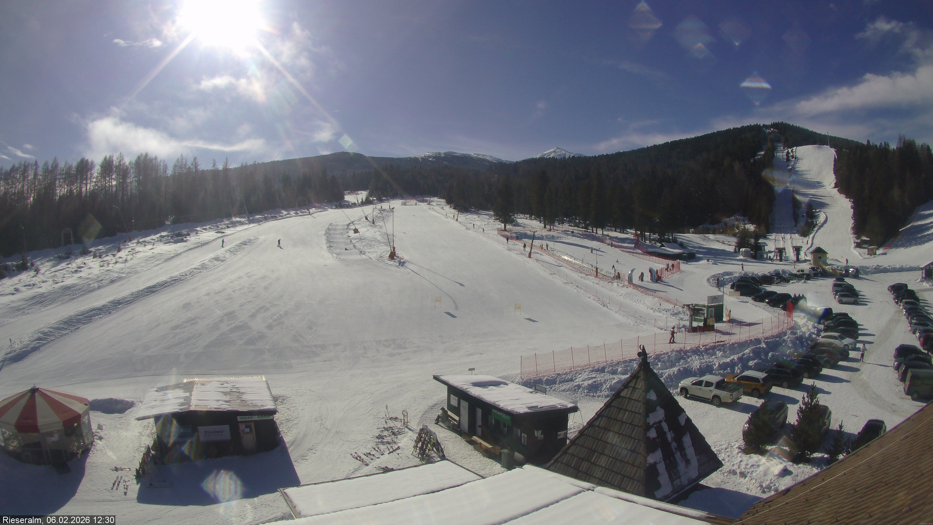 Archiv Foto Webcam Rieseralm im Zirbenland