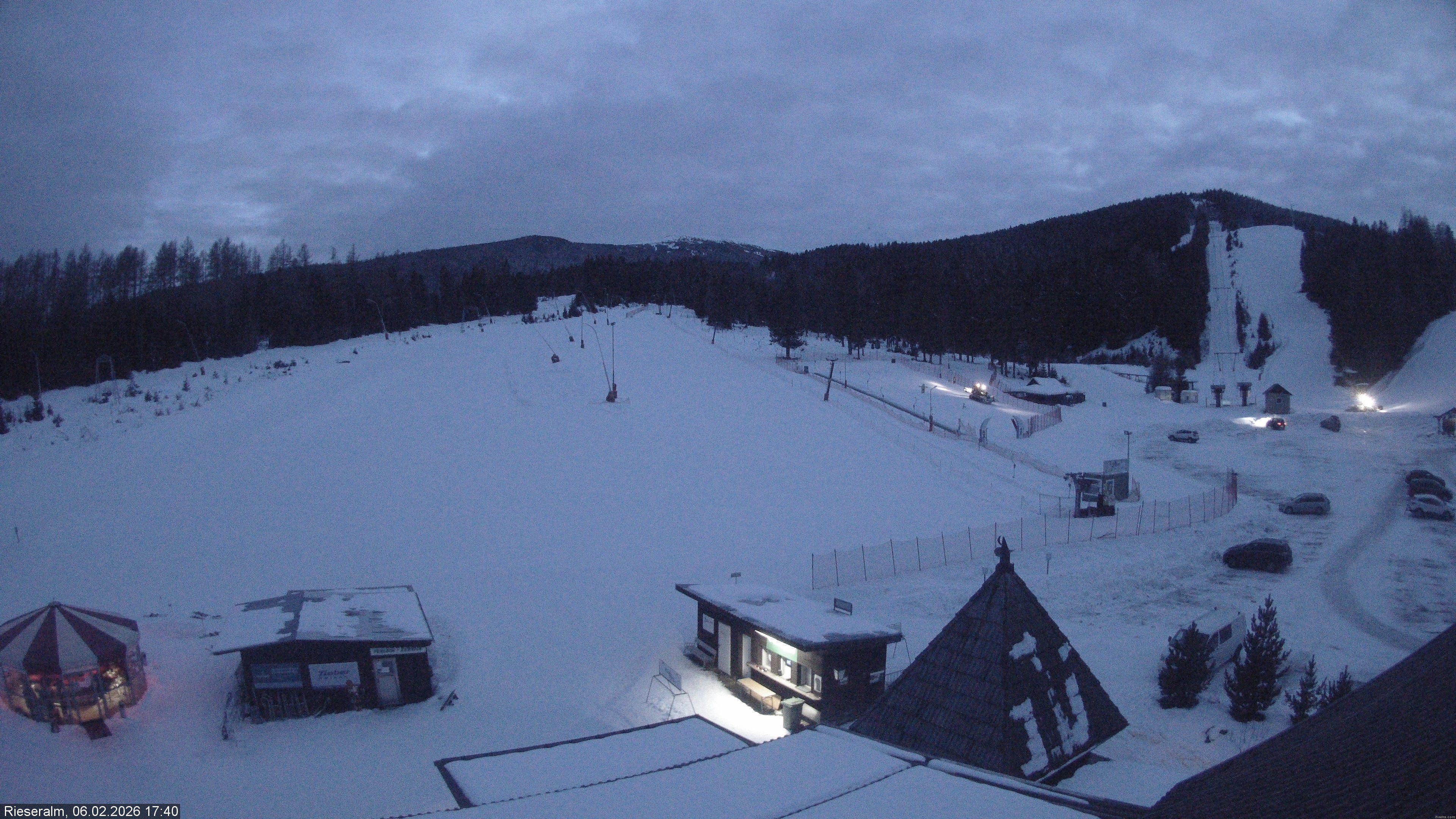 Archiv Foto Webcam Rieseralm im Zirbenland