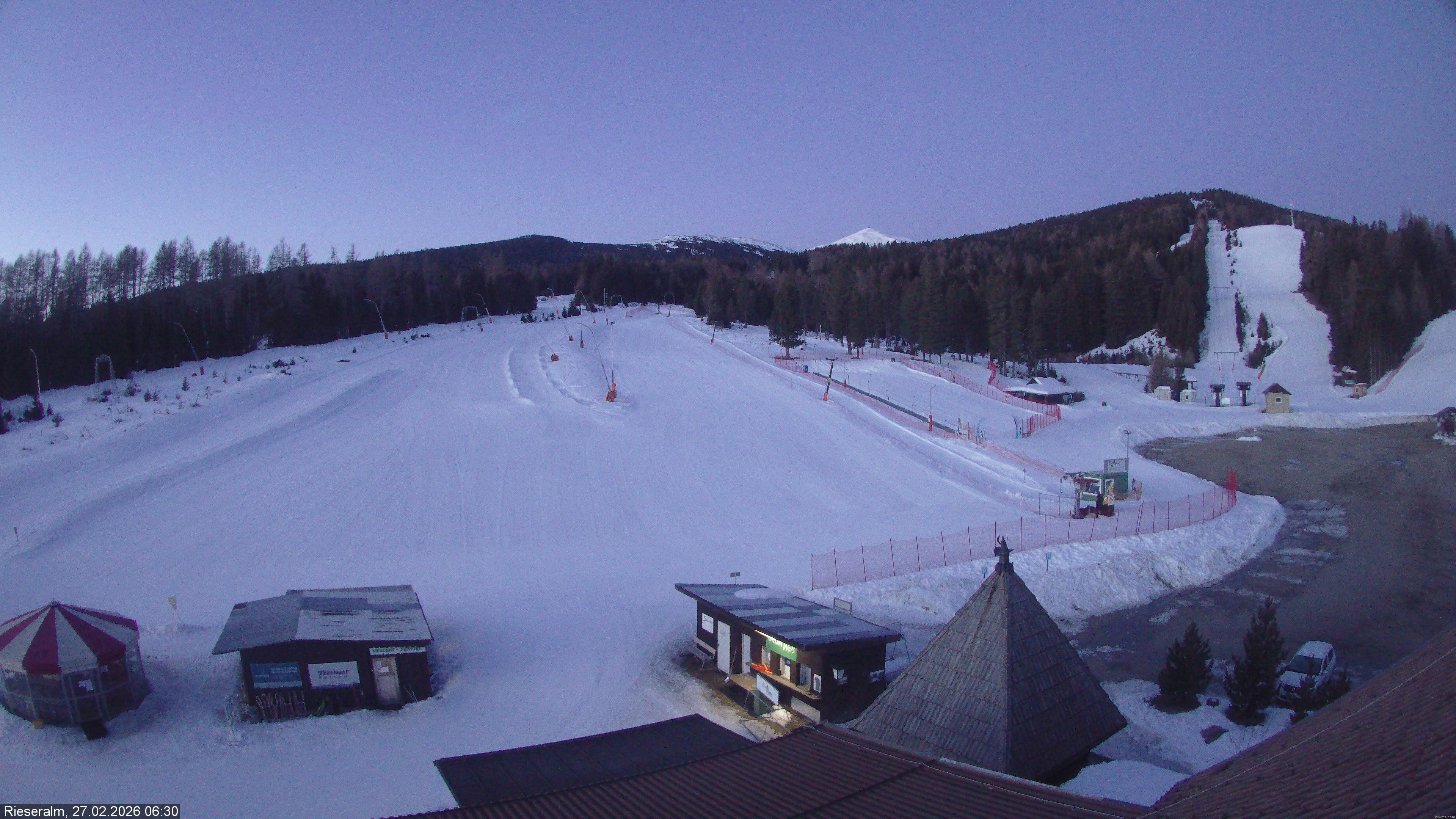 Archiv Foto Webcam Rieseralm im Zirbenland