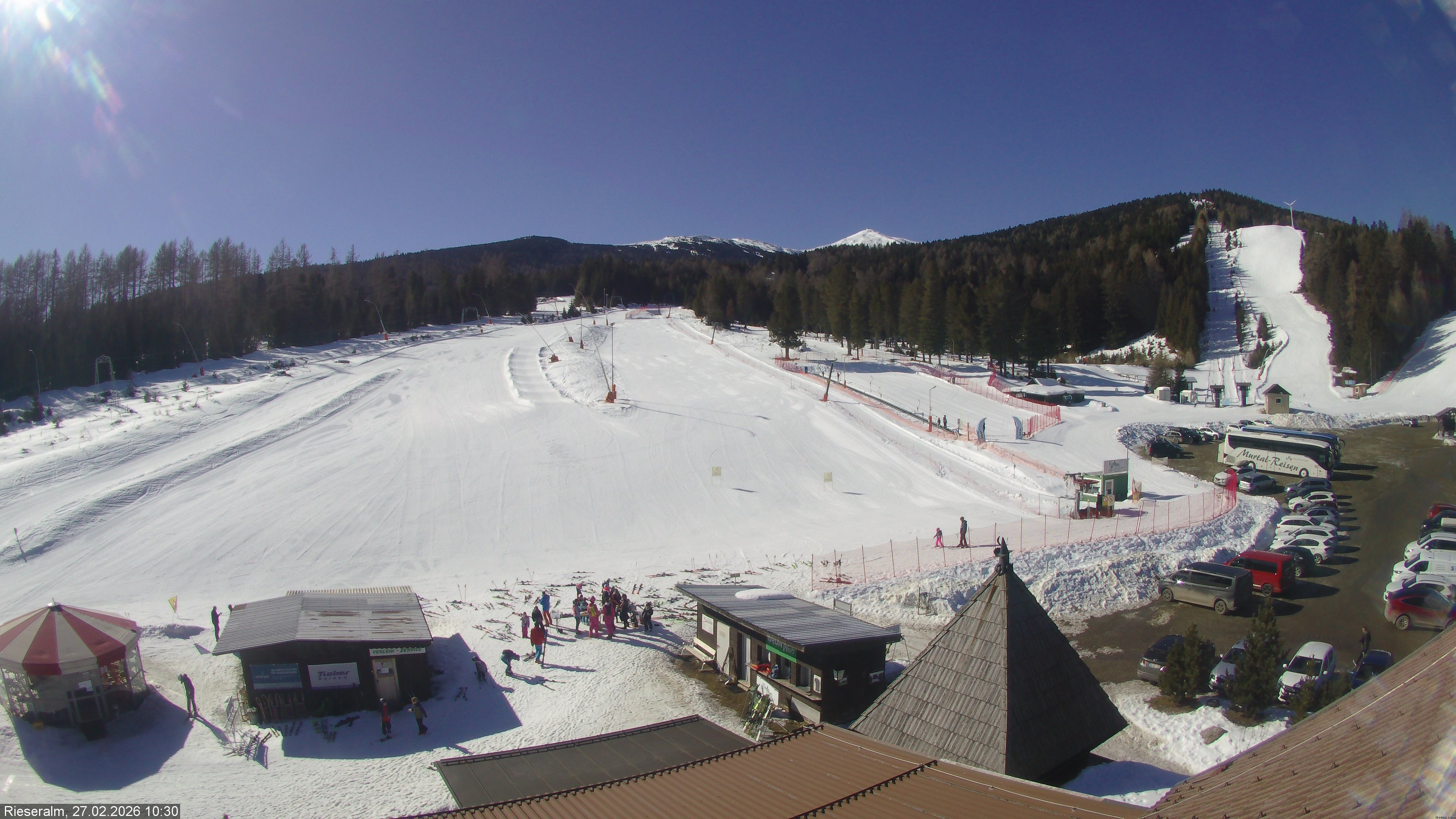 Archiv Foto Webcam Rieseralm im Zirbenland