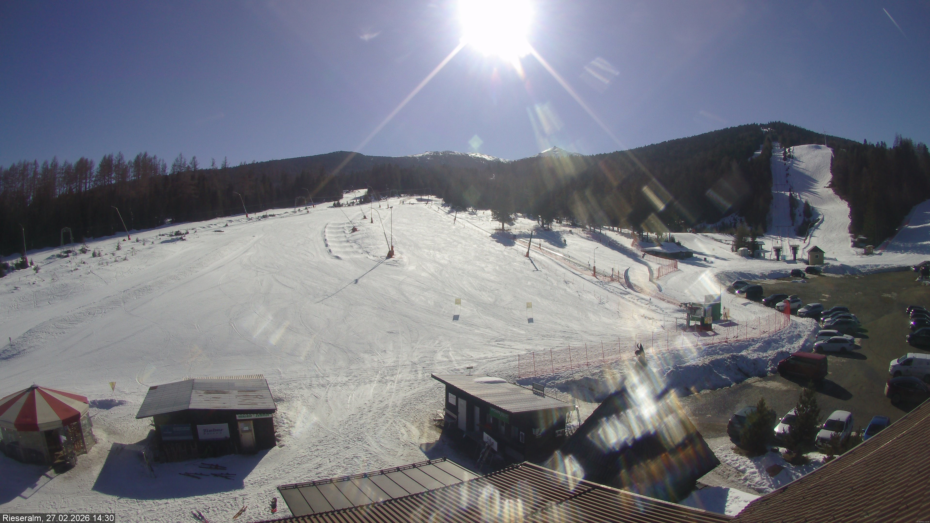 Archiv Foto Webcam Rieseralm im Zirbenland