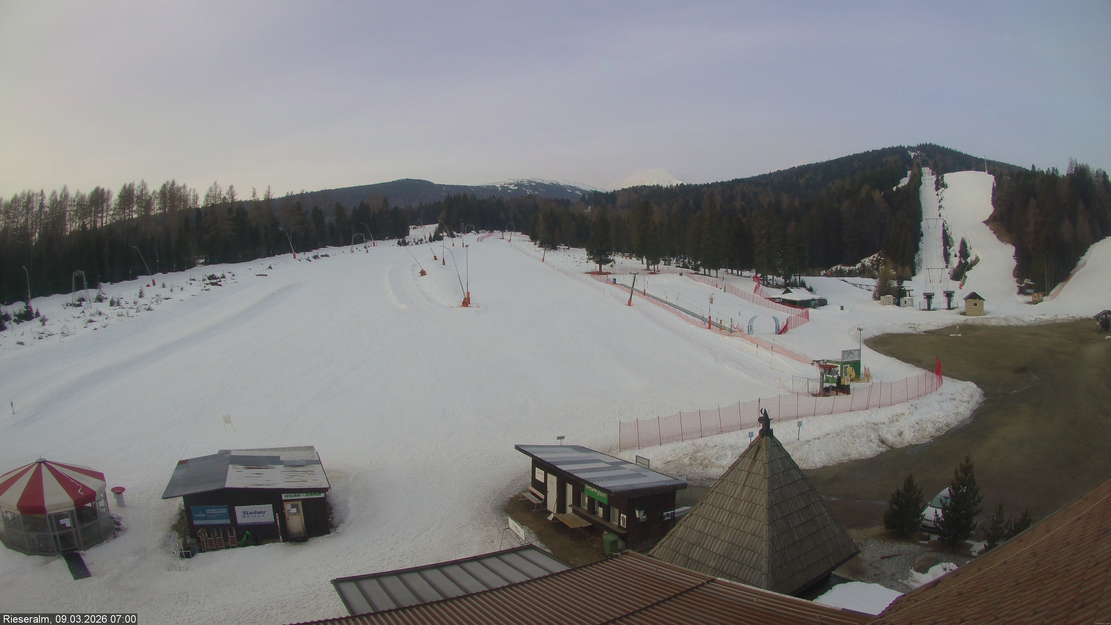 Archiv Foto Webcam Rieseralm im Zirbenland