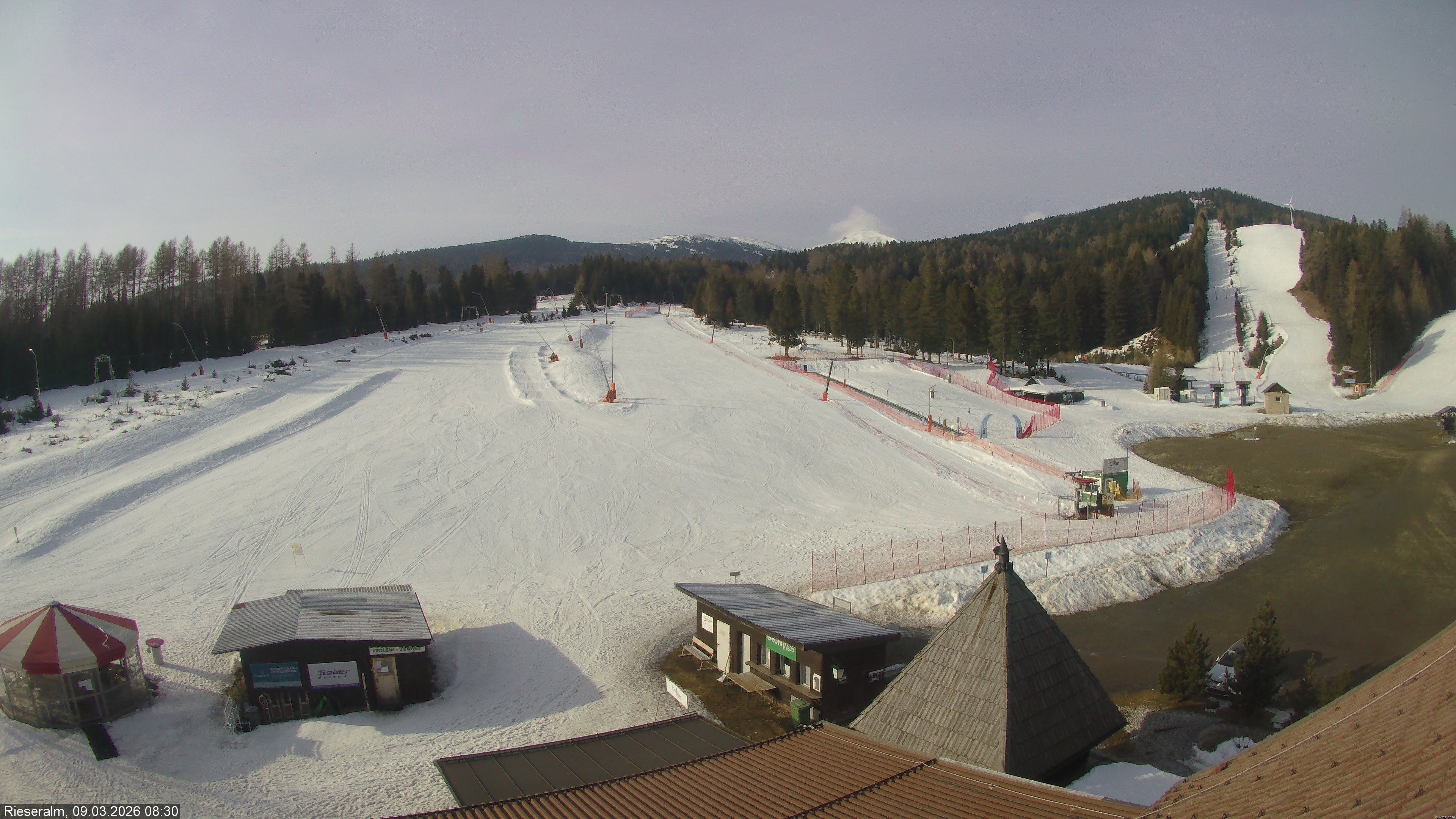 Archiv Foto Webcam Rieseralm im Zirbenland