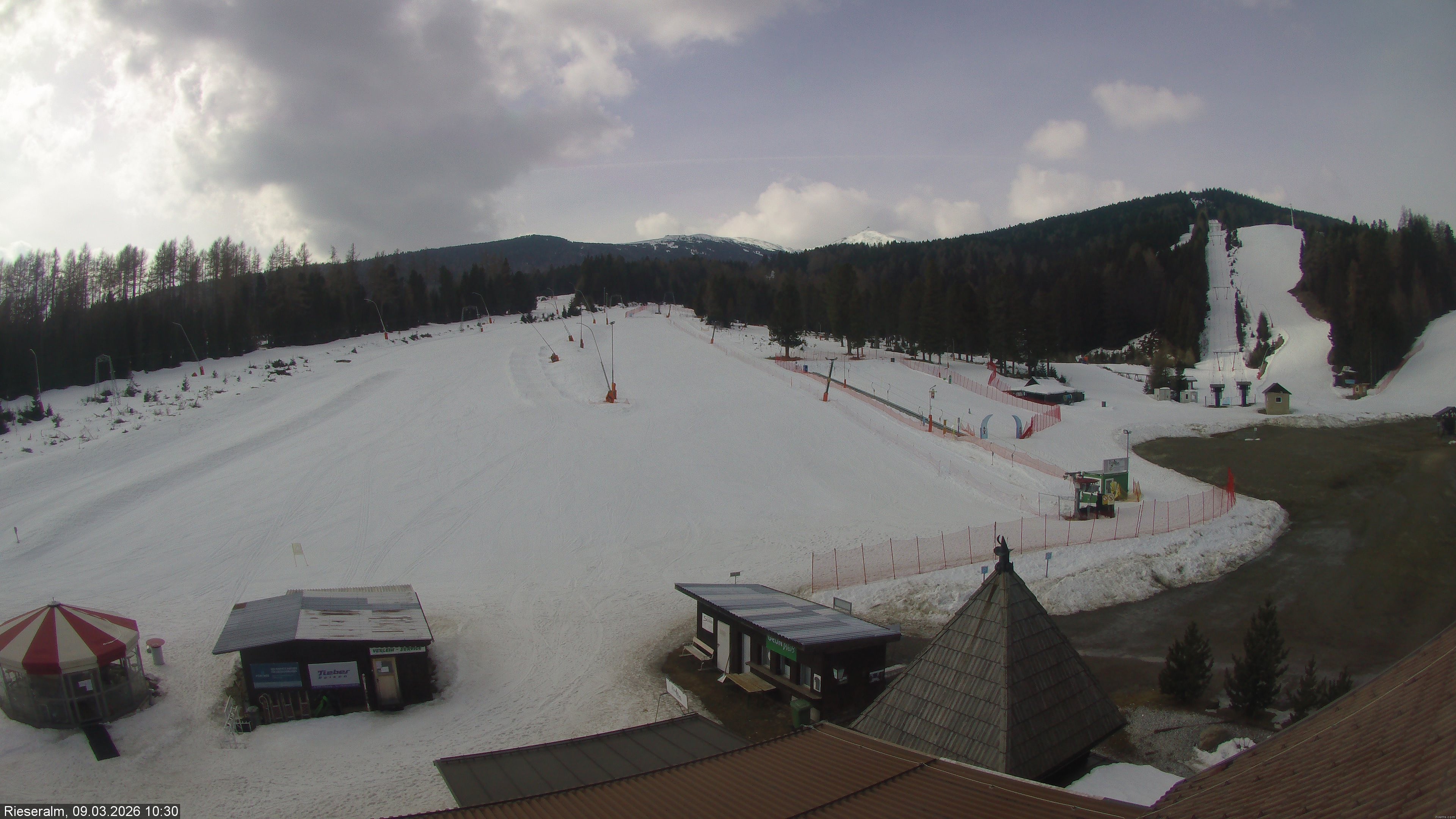 Archiv Foto Webcam Rieseralm im Zirbenland