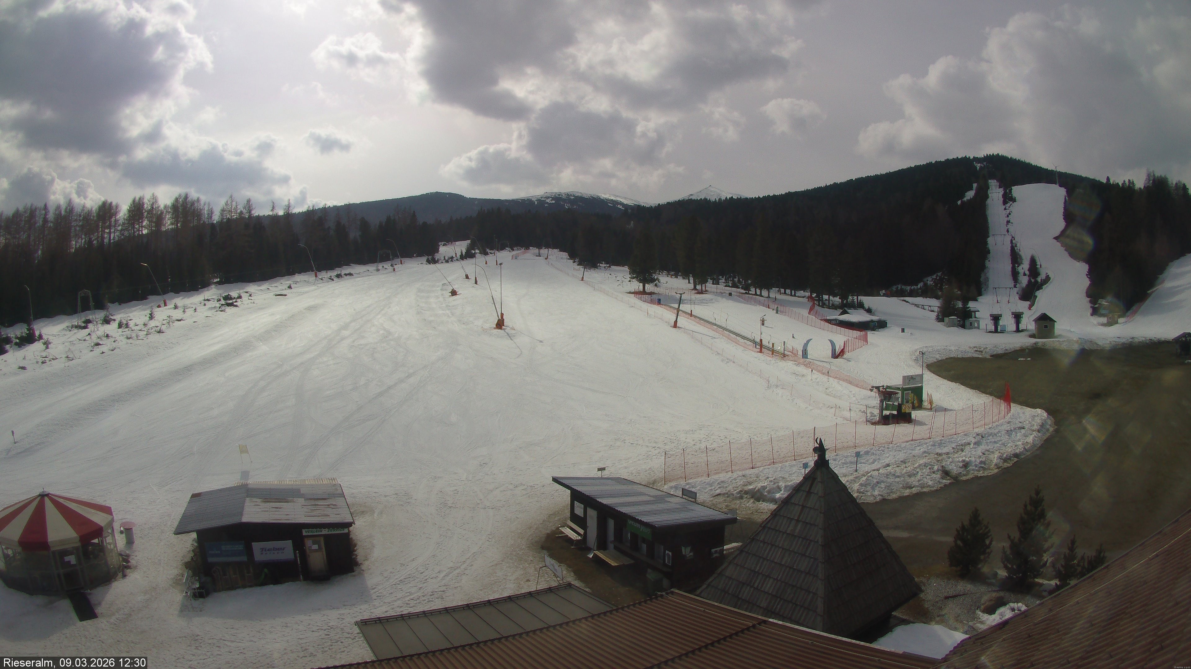 Archiv Foto Webcam Rieseralm im Zirbenland
