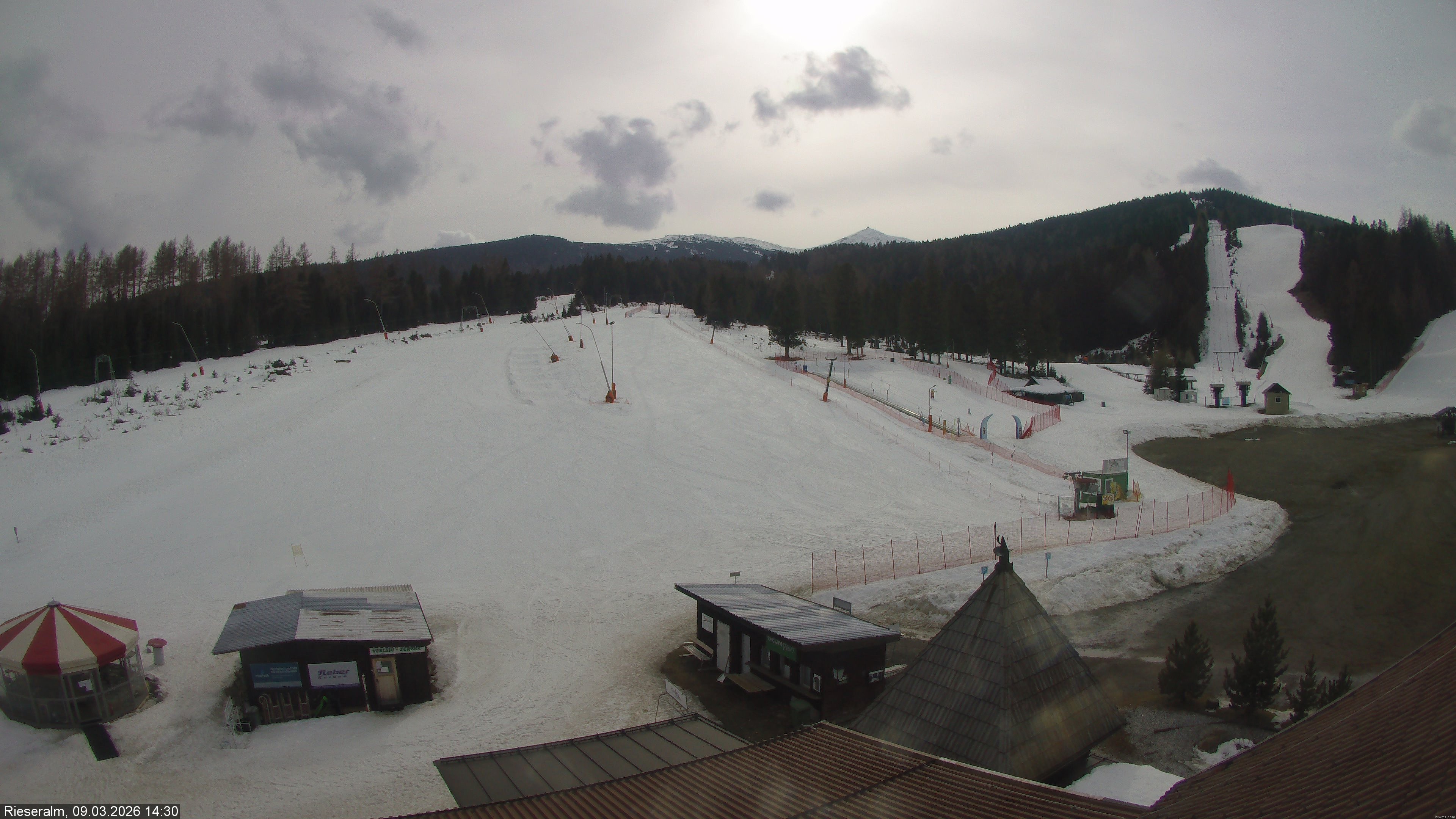 Archiv Foto Webcam Rieseralm im Zirbenland