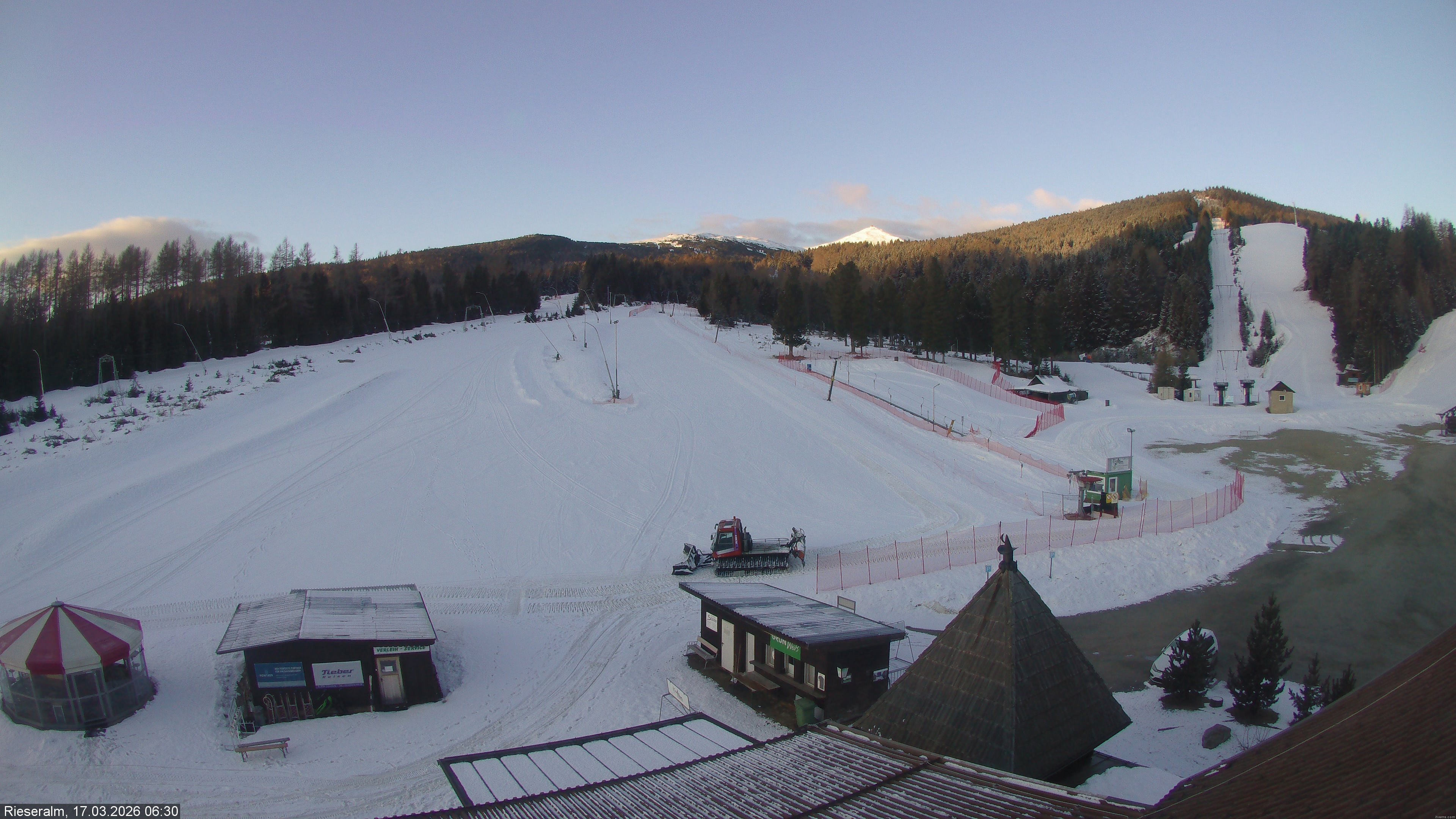 Archiv Foto Webcam Rieseralm im Zirbenland