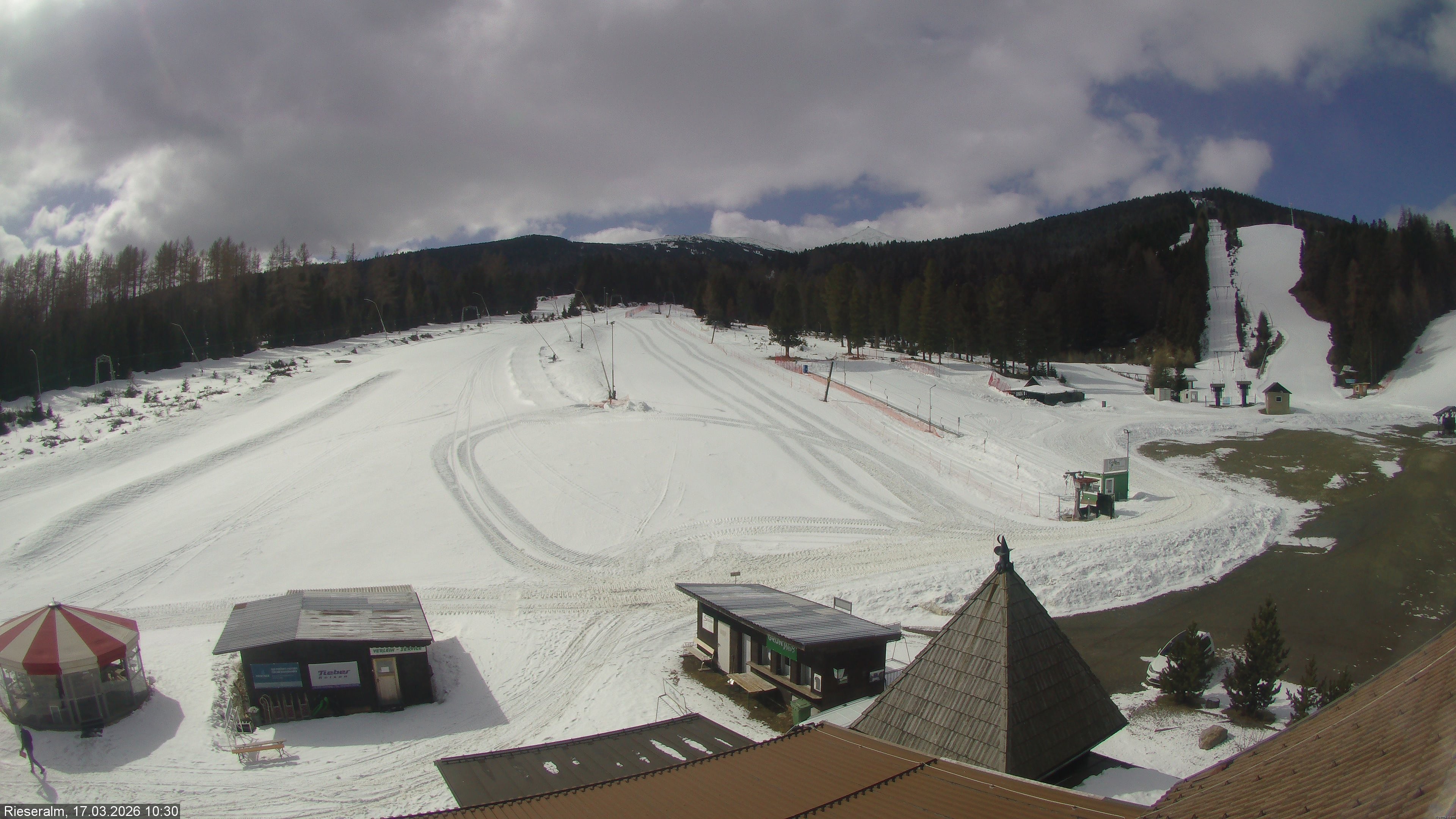 Archiv Foto Webcam Rieseralm im Zirbenland