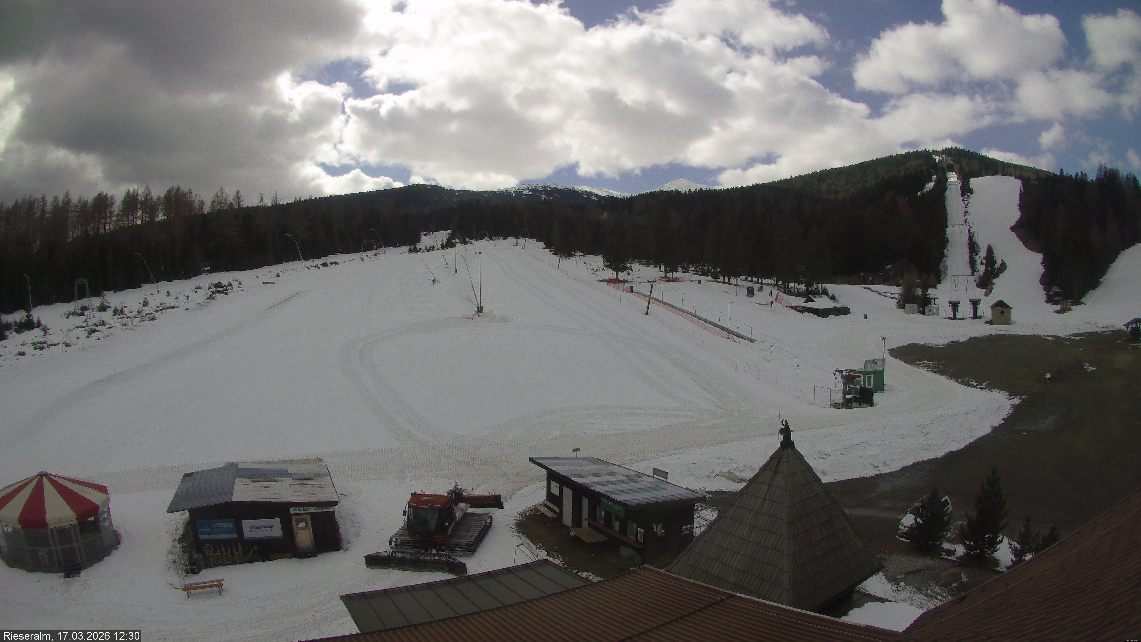 Archiv Foto Webcam Rieseralm im Zirbenland