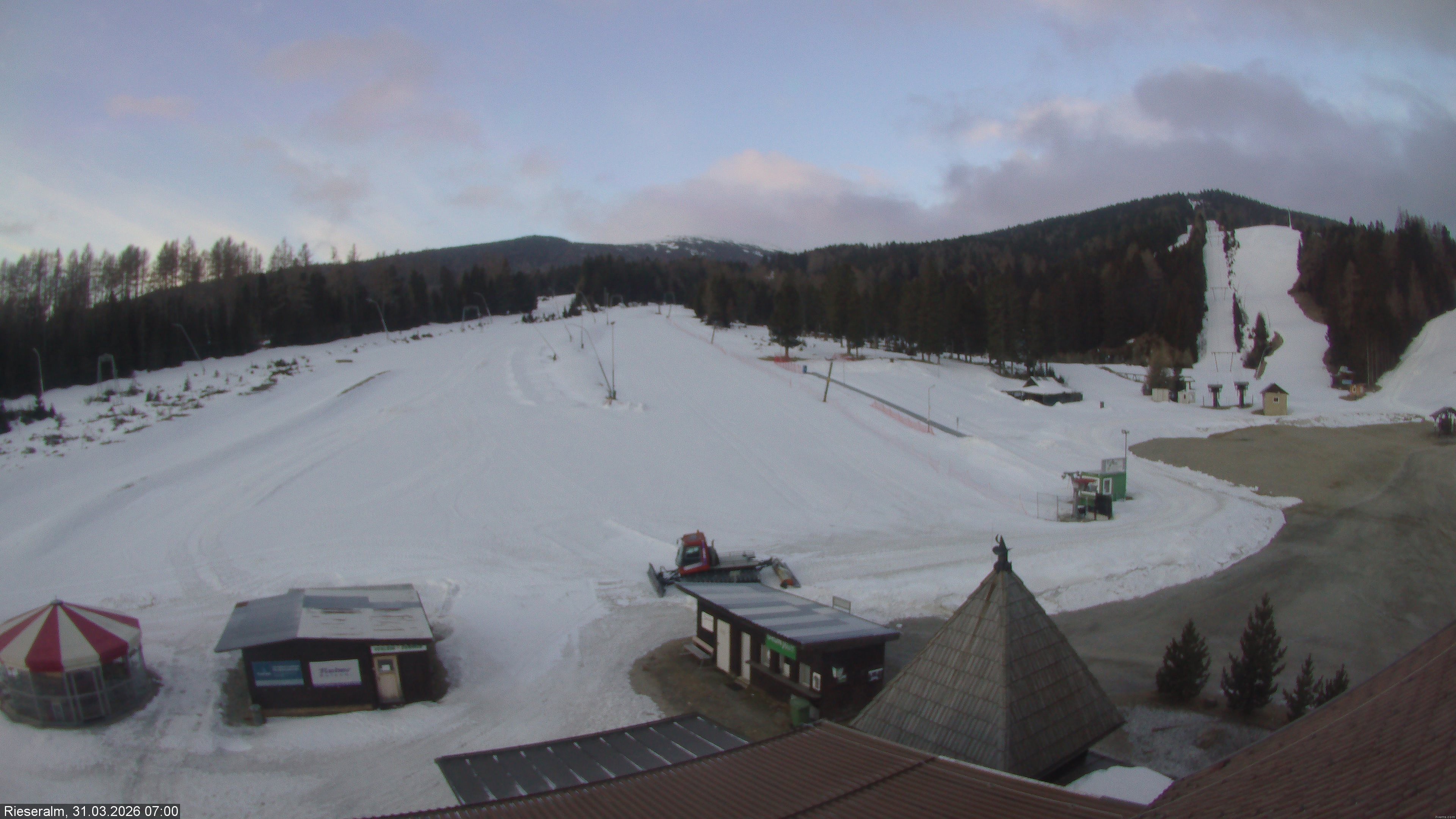 Archiv Foto Webcam Rieseralm im Zirbenland