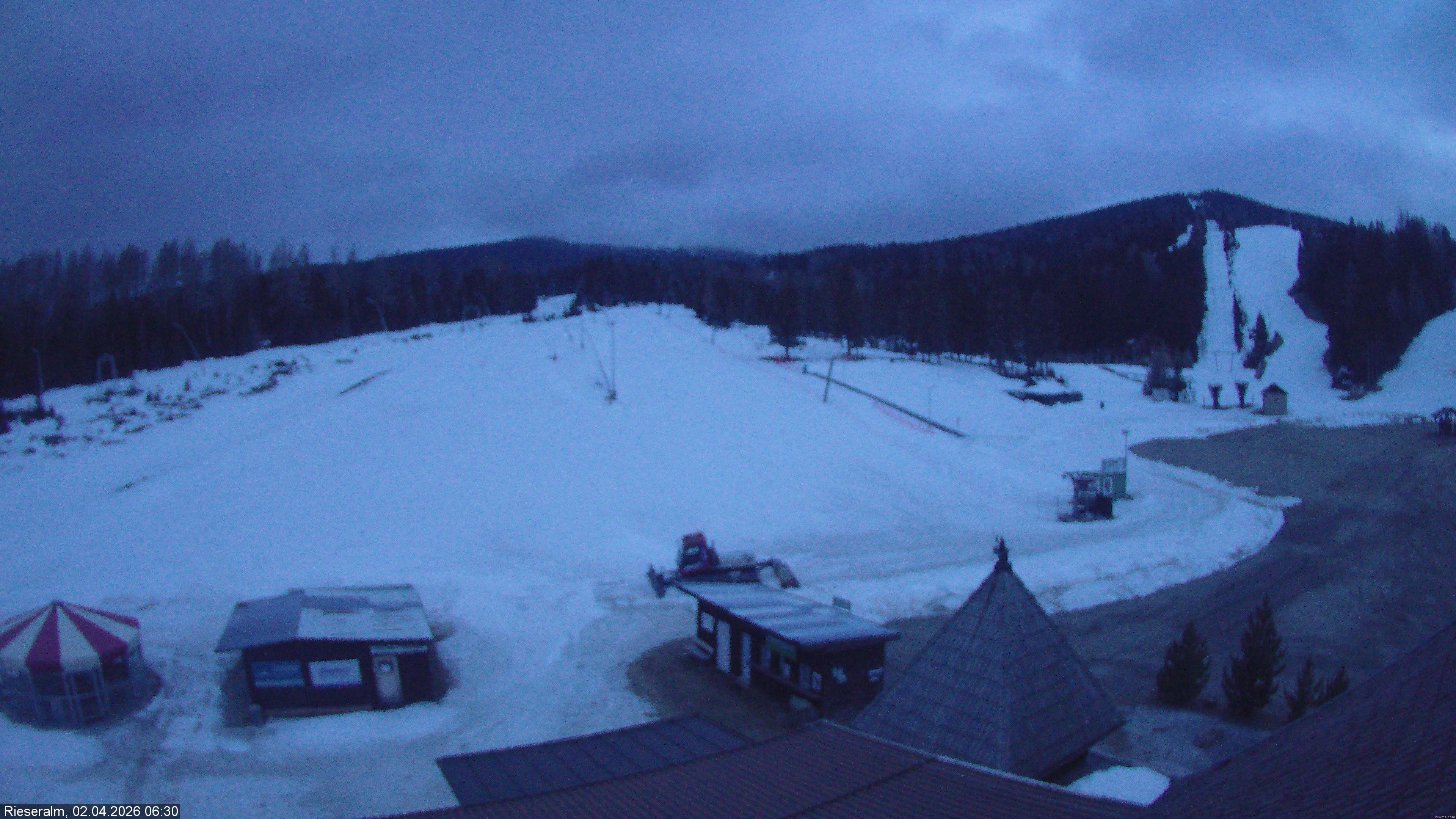 Archiv Foto Webcam Rieseralm im Zirbenland