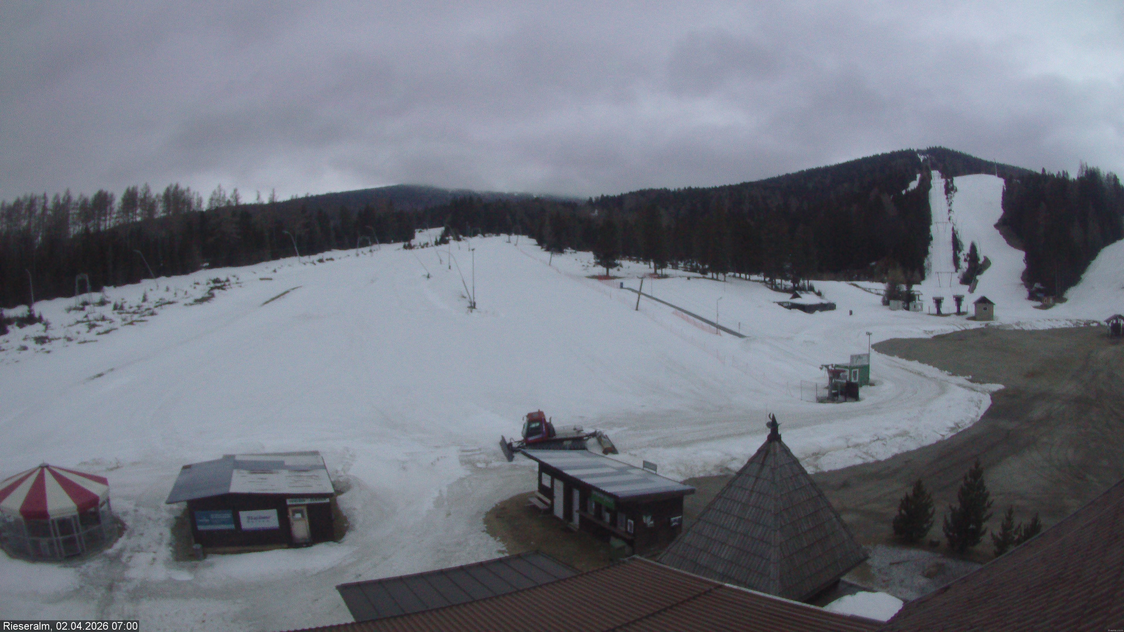 Archiv Foto Webcam Rieseralm im Zirbenland