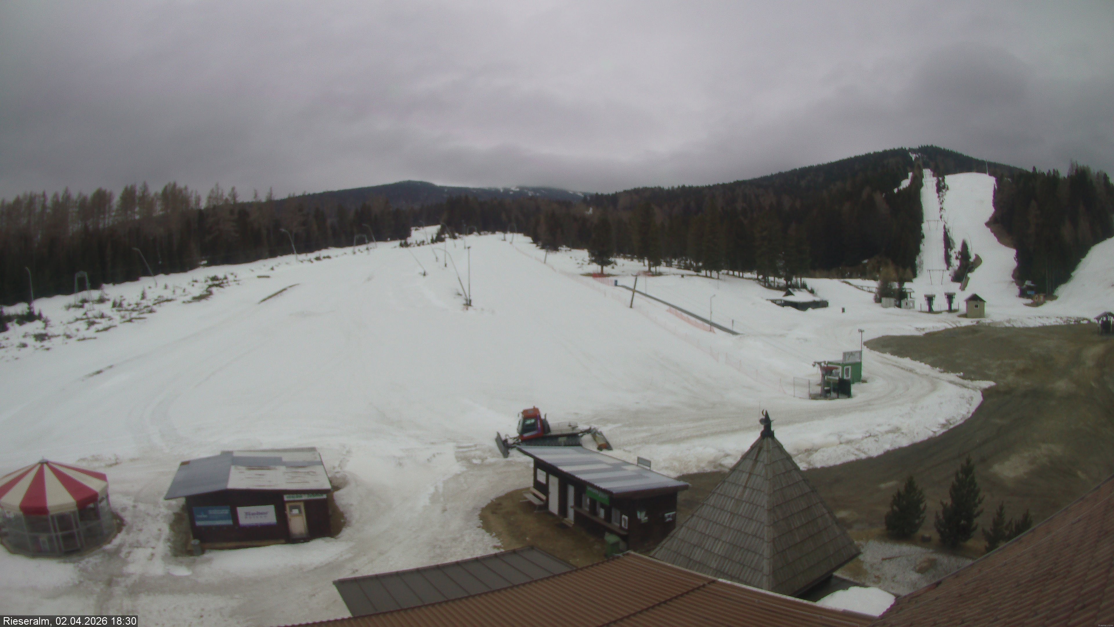 Archiv Foto Webcam Rieseralm im Zirbenland