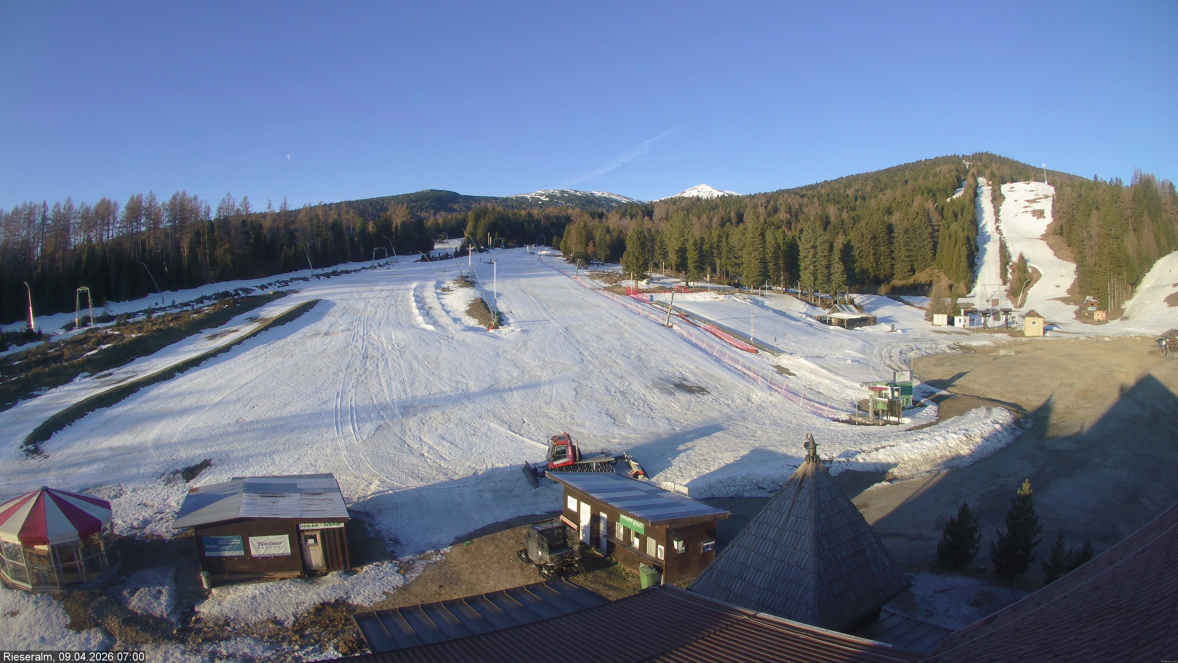 Archiv Foto Webcam Rieseralm im Zirbenland