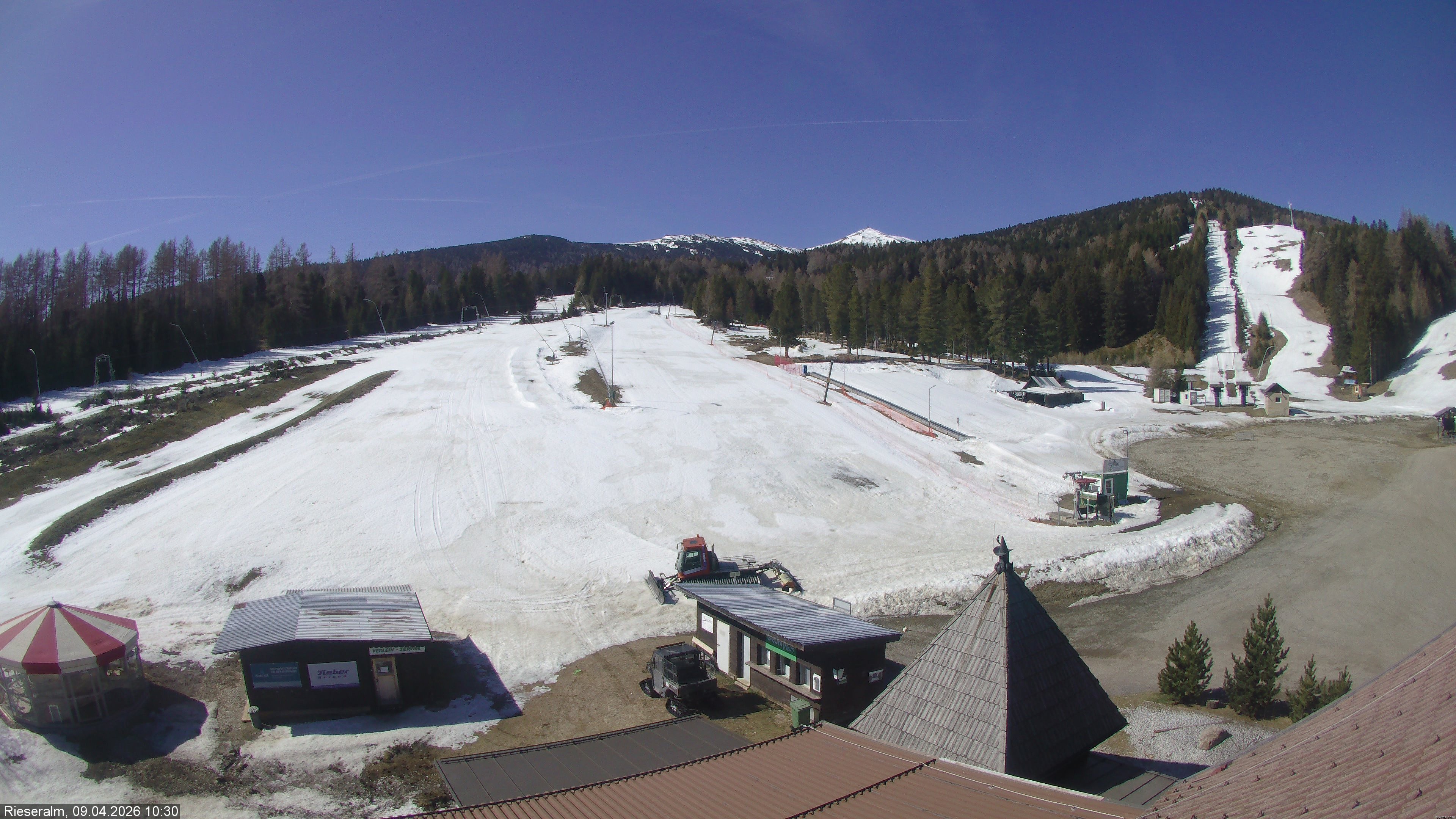 Archiv Foto Webcam Rieseralm im Zirbenland