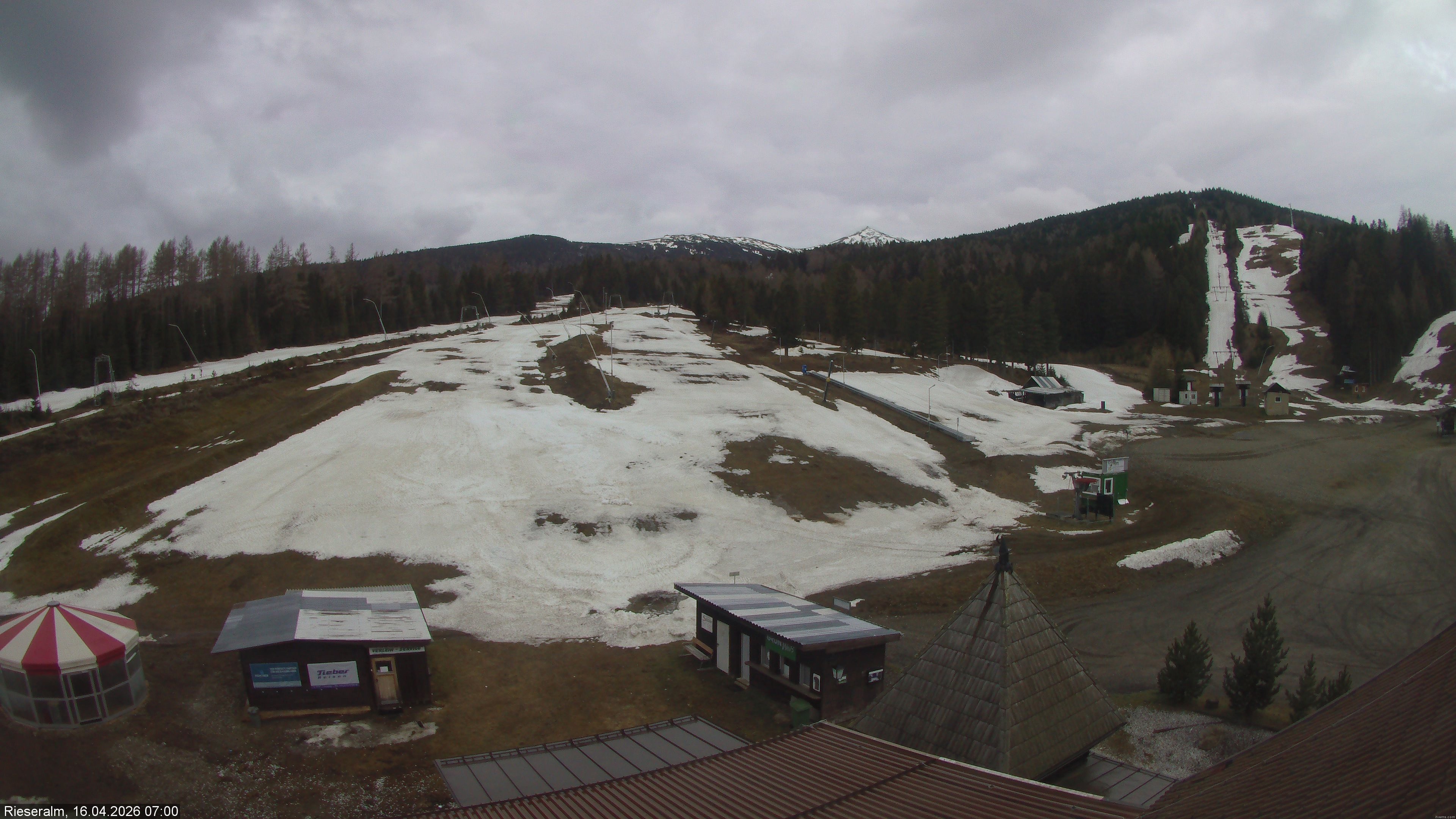 Archiv Foto Webcam Rieseralm im Zirbenland