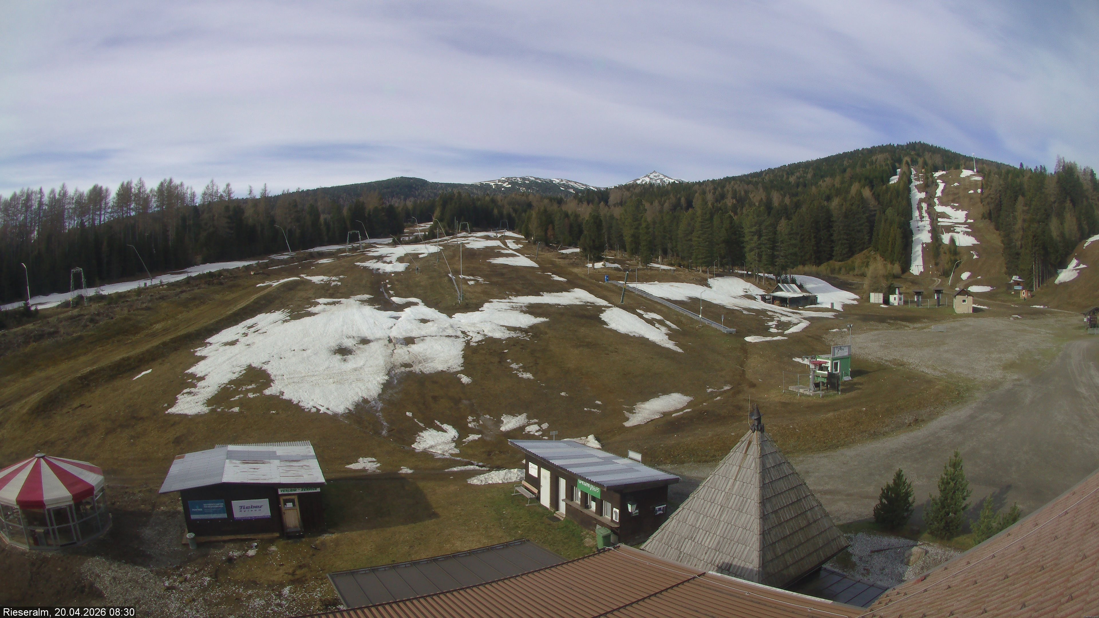 Archiv Foto Webcam Rieseralm im Zirbenland