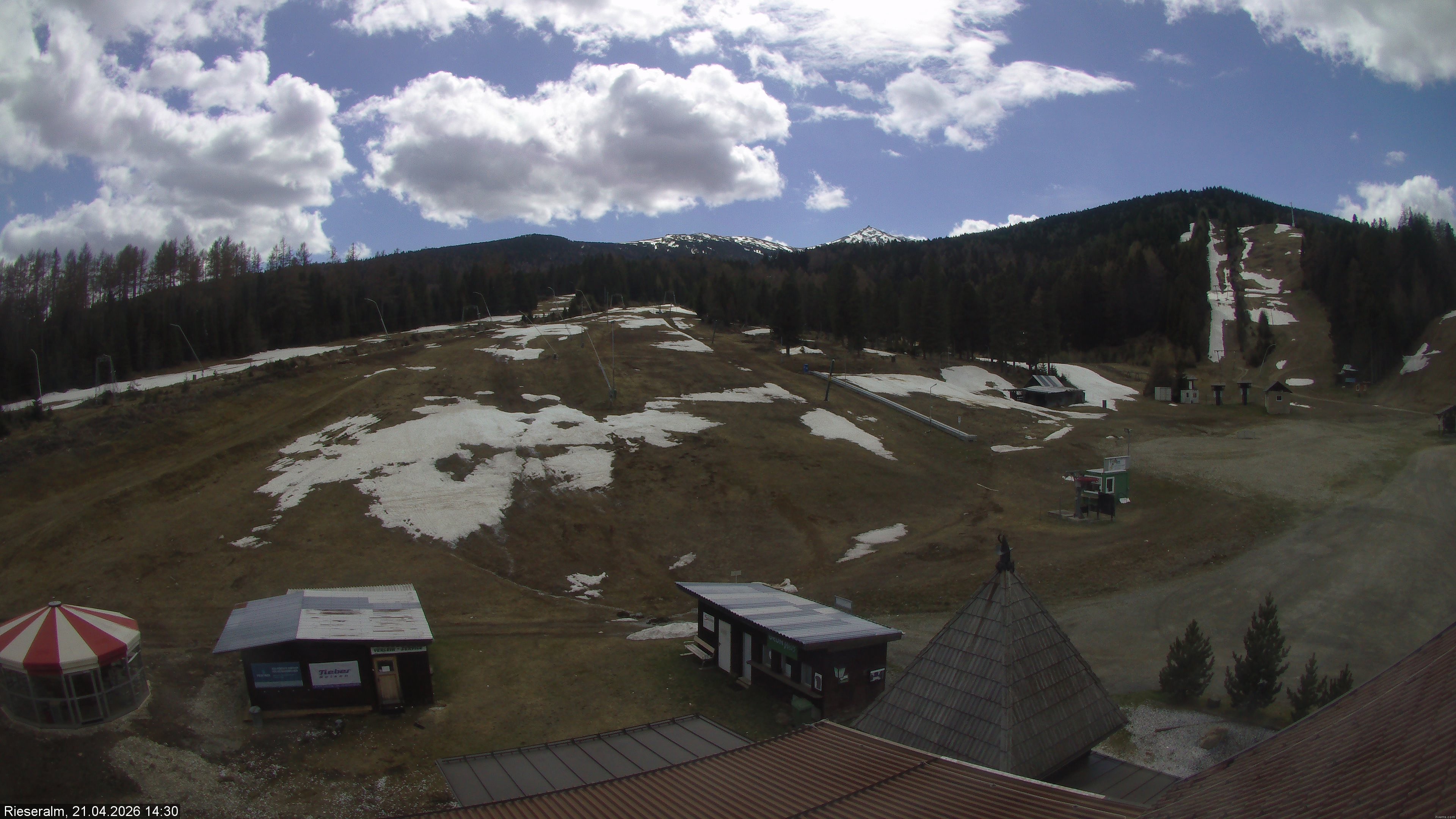 Archiv Foto Webcam Rieseralm im Zirbenland