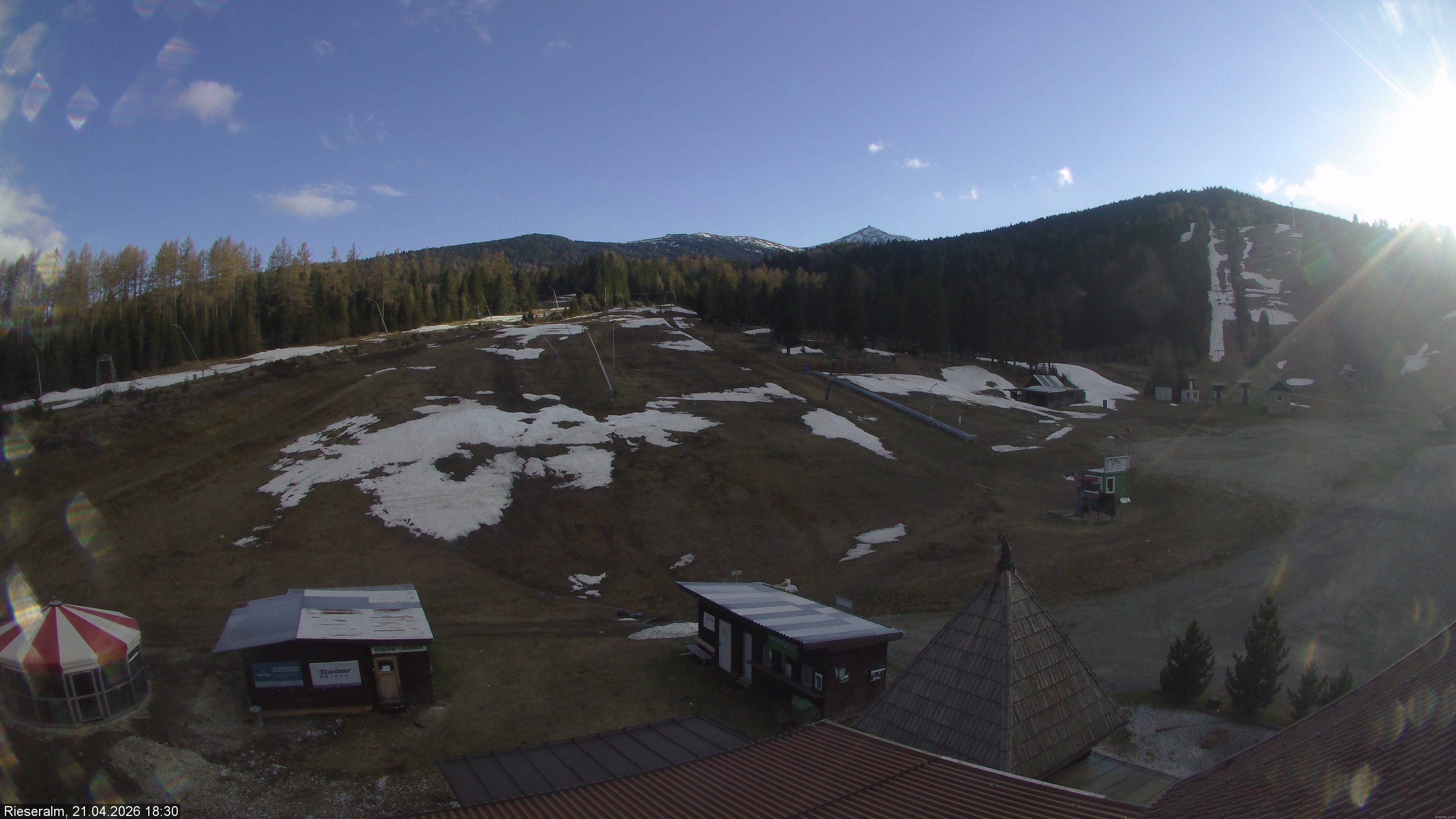 Archiv Foto Webcam Rieseralm im Zirbenland
