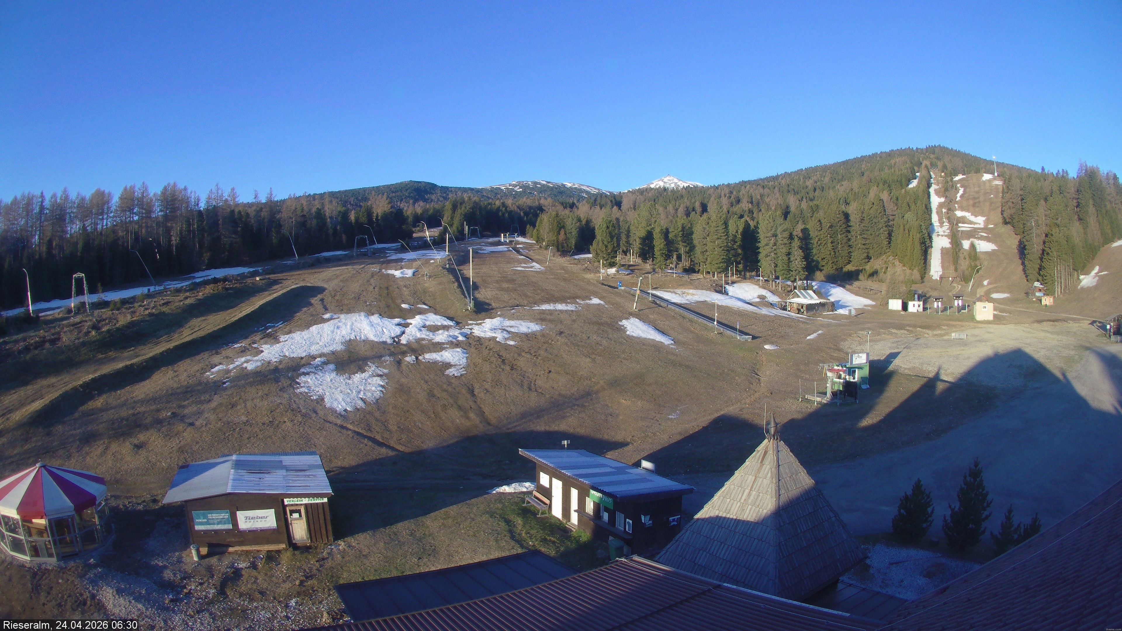 Archiv Foto Webcam Rieseralm im Zirbenland