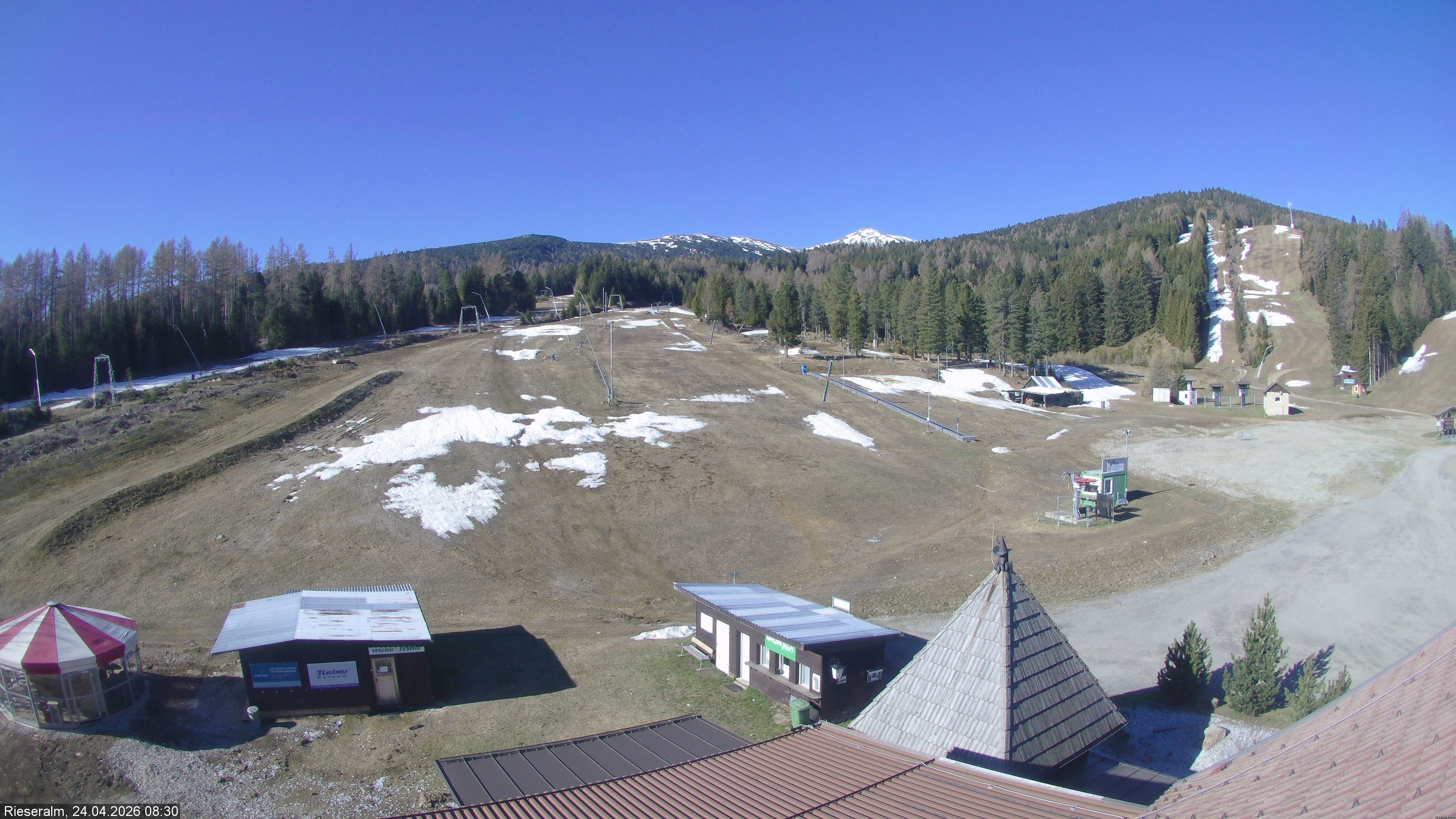 Archiv Foto Webcam Rieseralm im Zirbenland