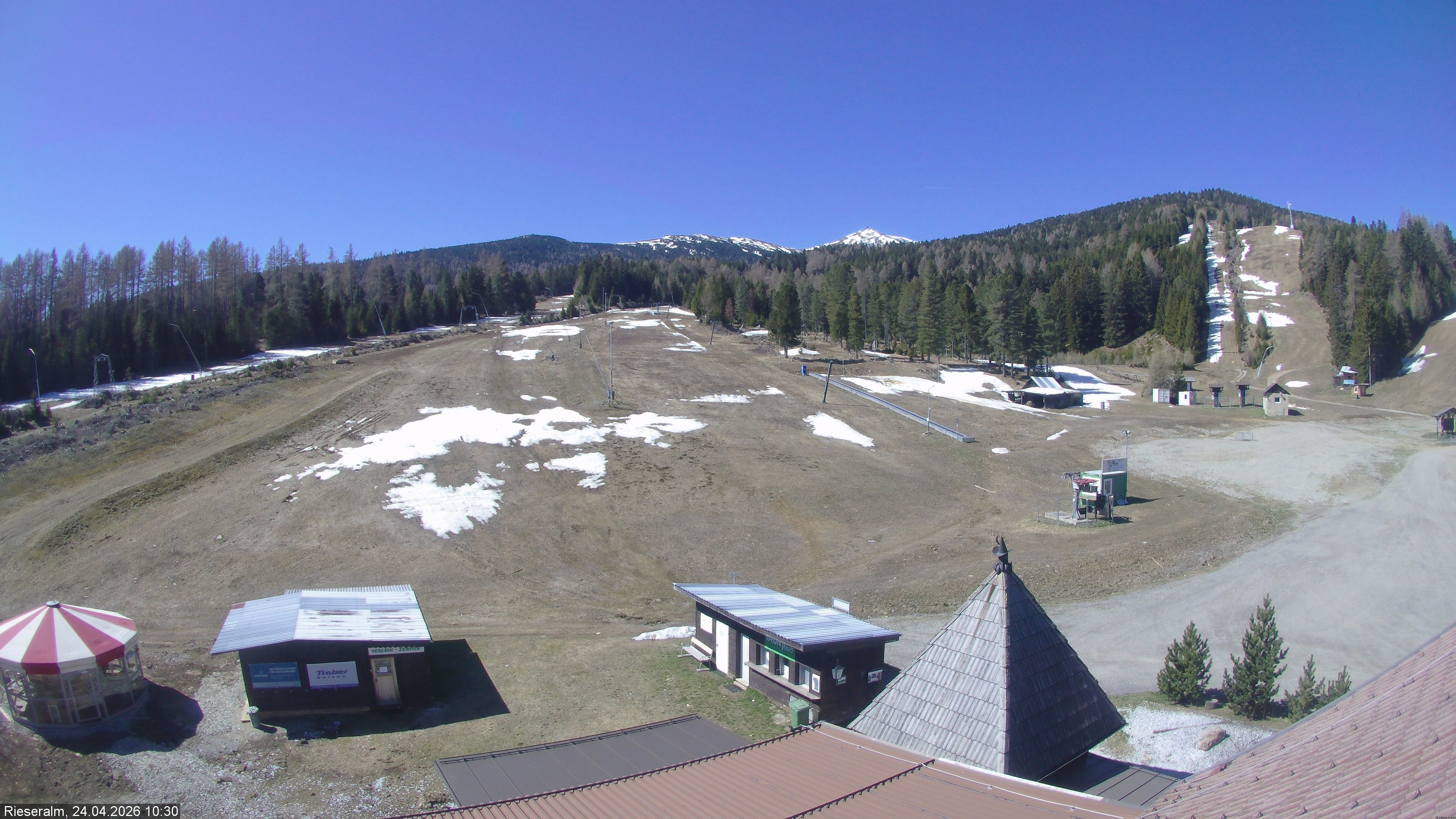 Archiv Foto Webcam Rieseralm im Zirbenland