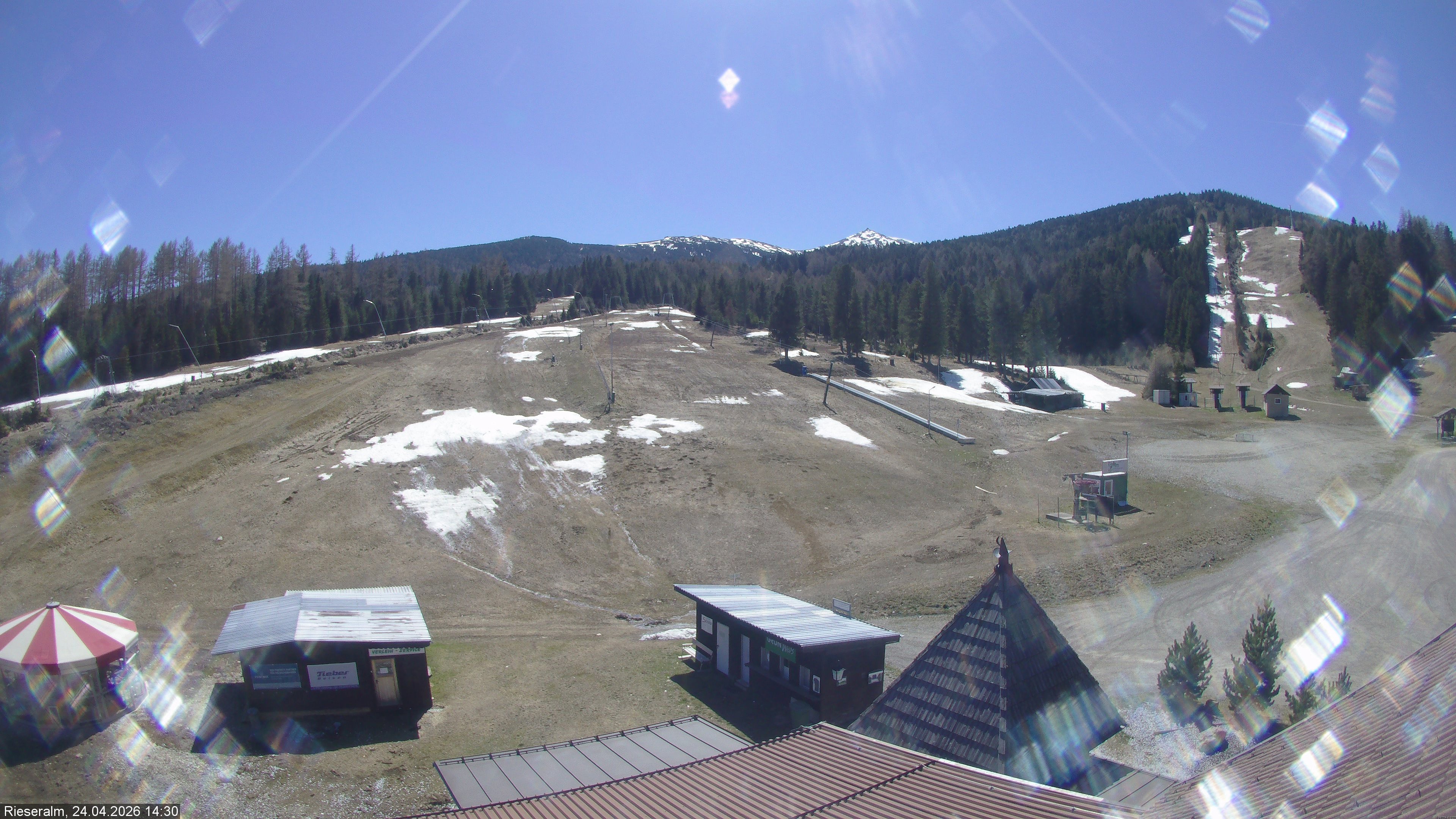 Archiv Foto Webcam Rieseralm im Zirbenland