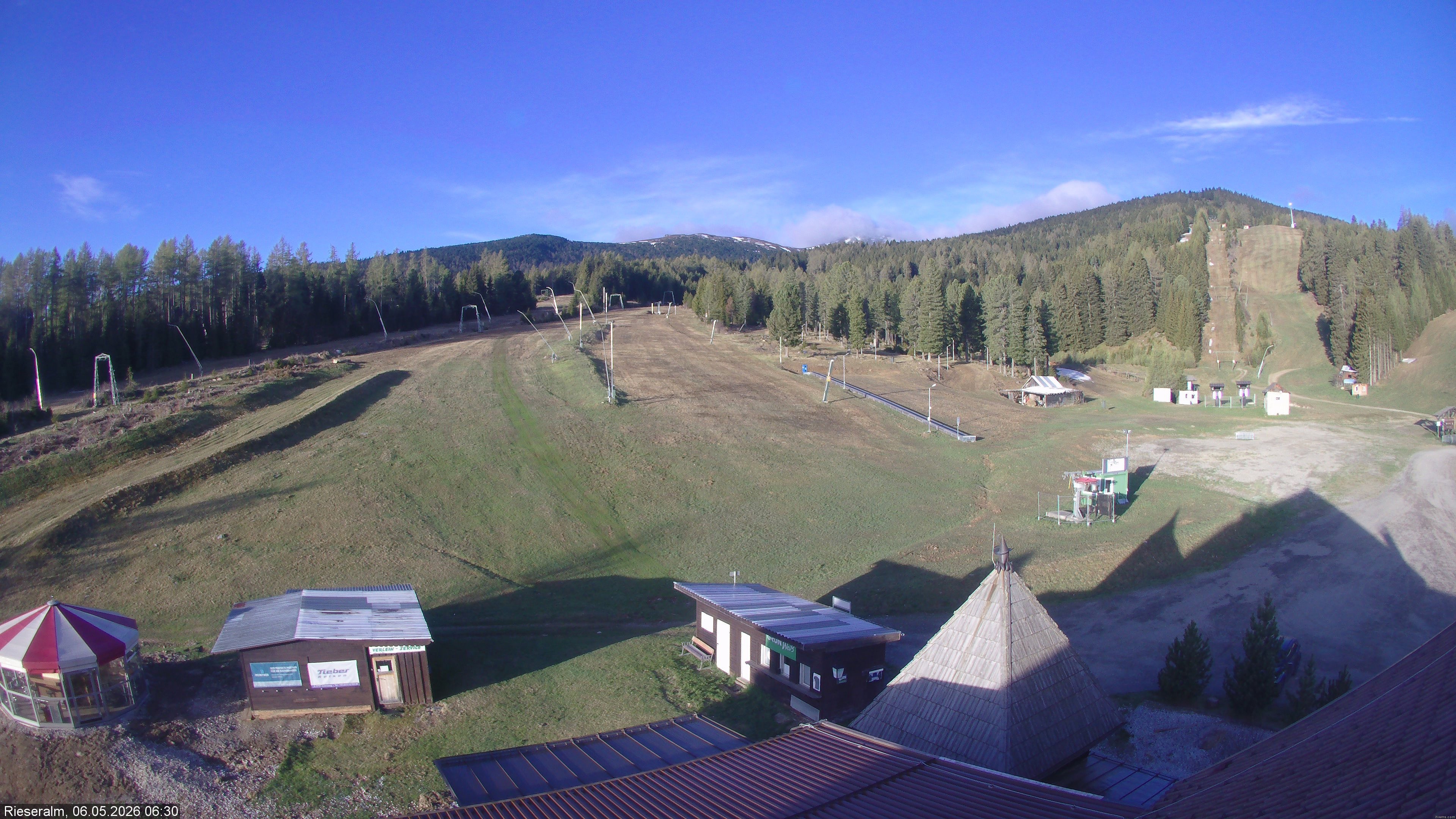Archived image Webcam Ski resort Rieseralm (Zirbenland)