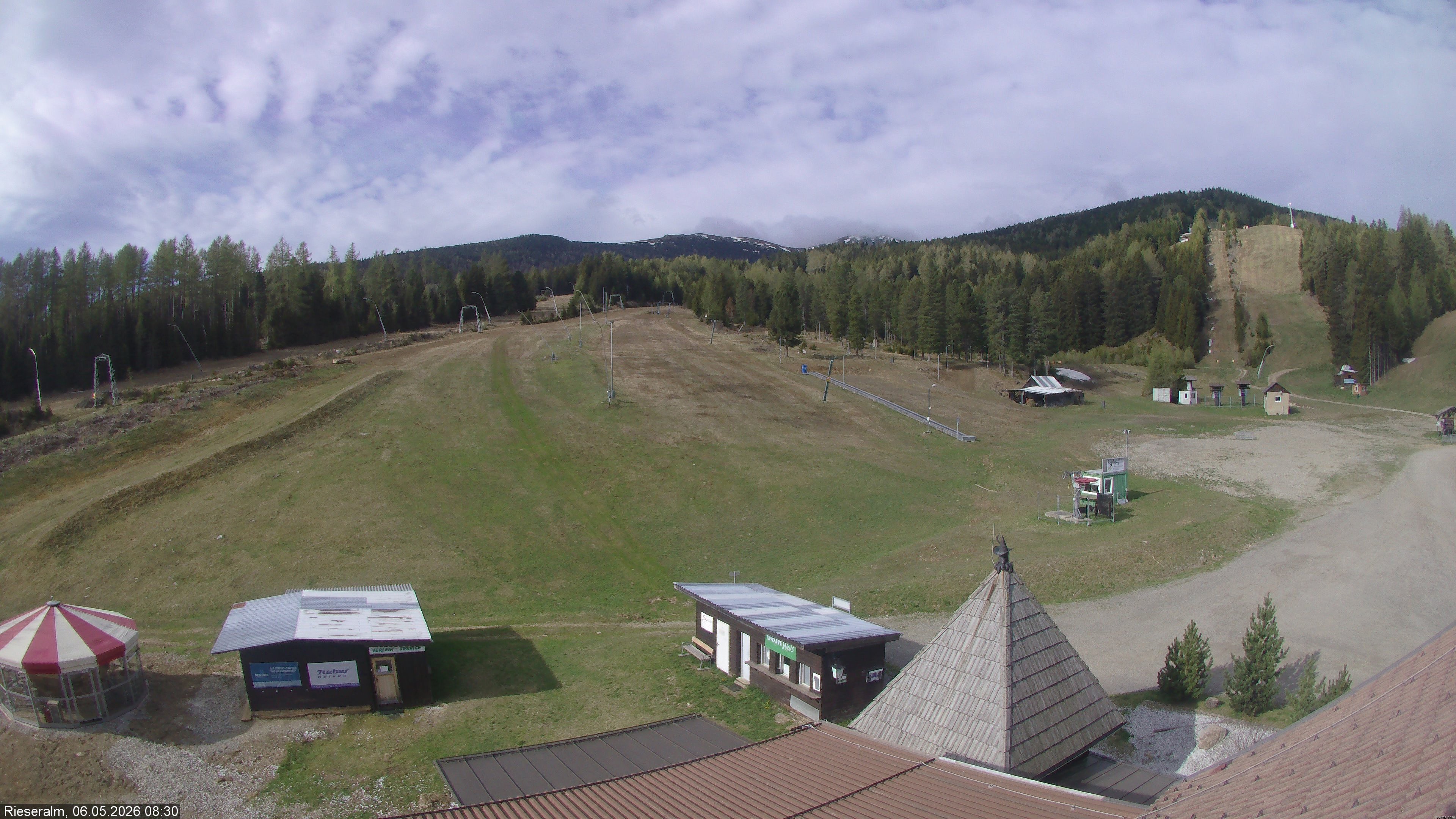 Archived image Webcam Ski resort Rieseralm (Zirbenland)