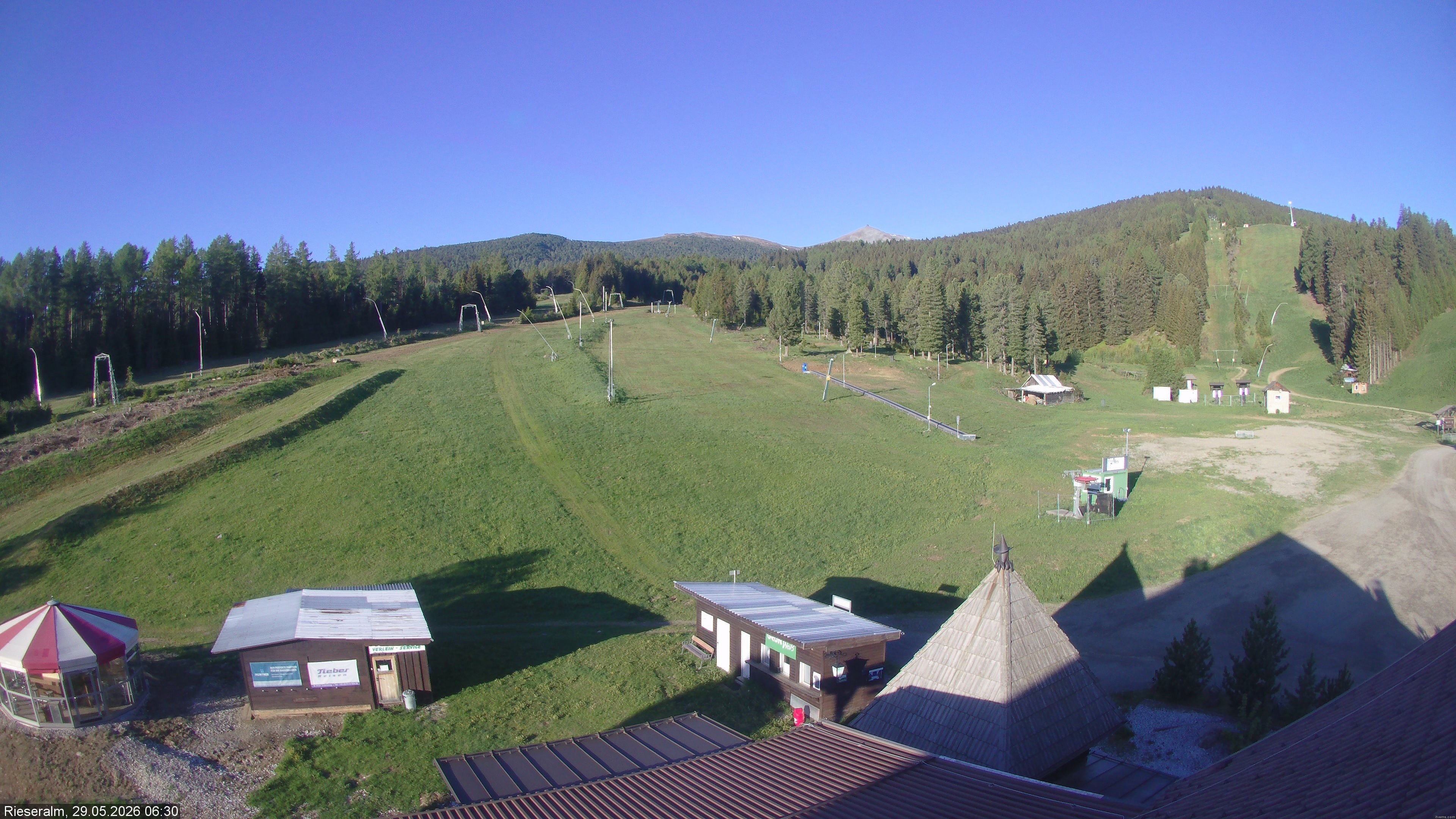 Archiv Foto Webcam Rieseralm im Zirbenland