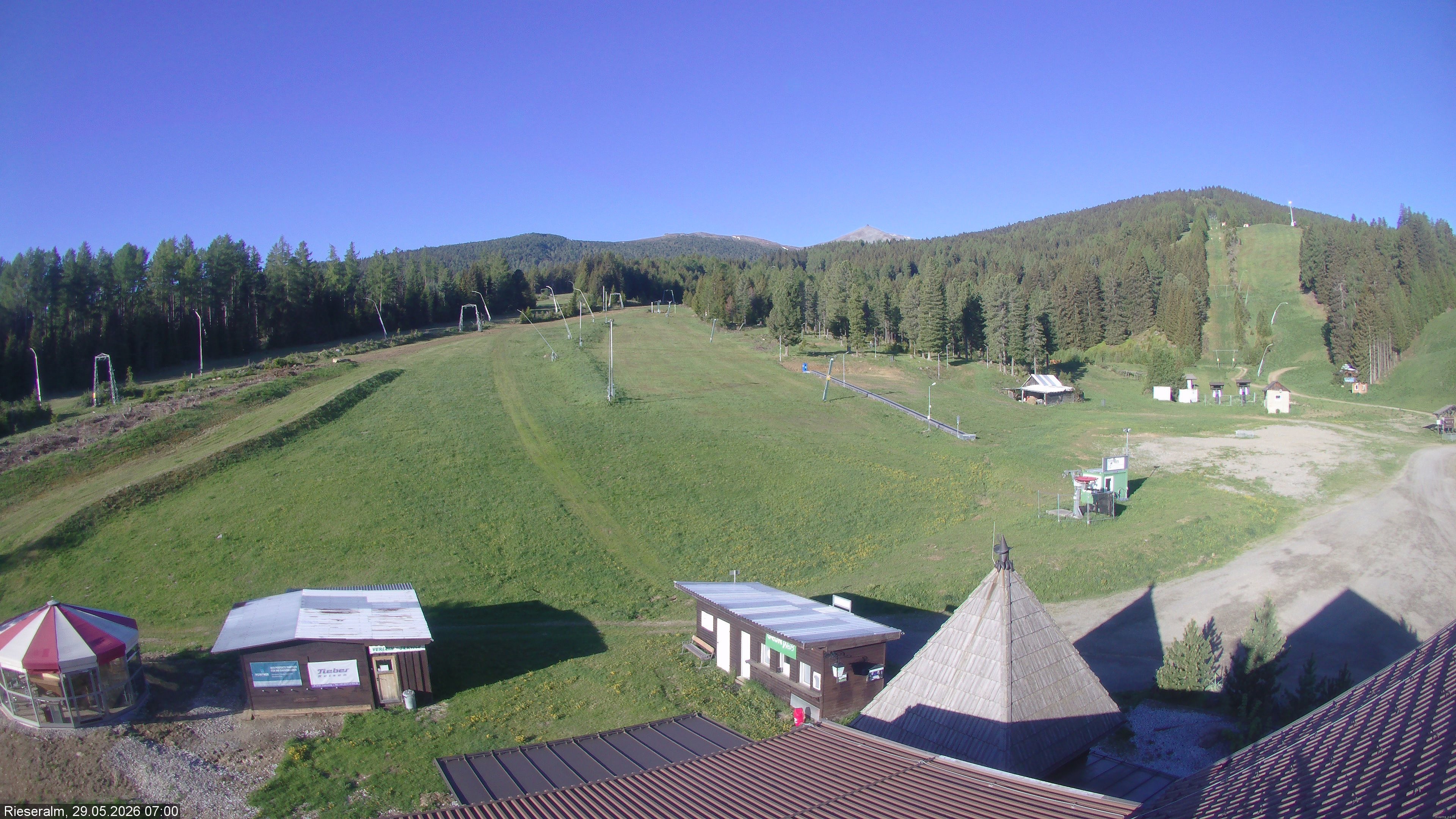 Archiv Foto Webcam Rieseralm im Zirbenland
